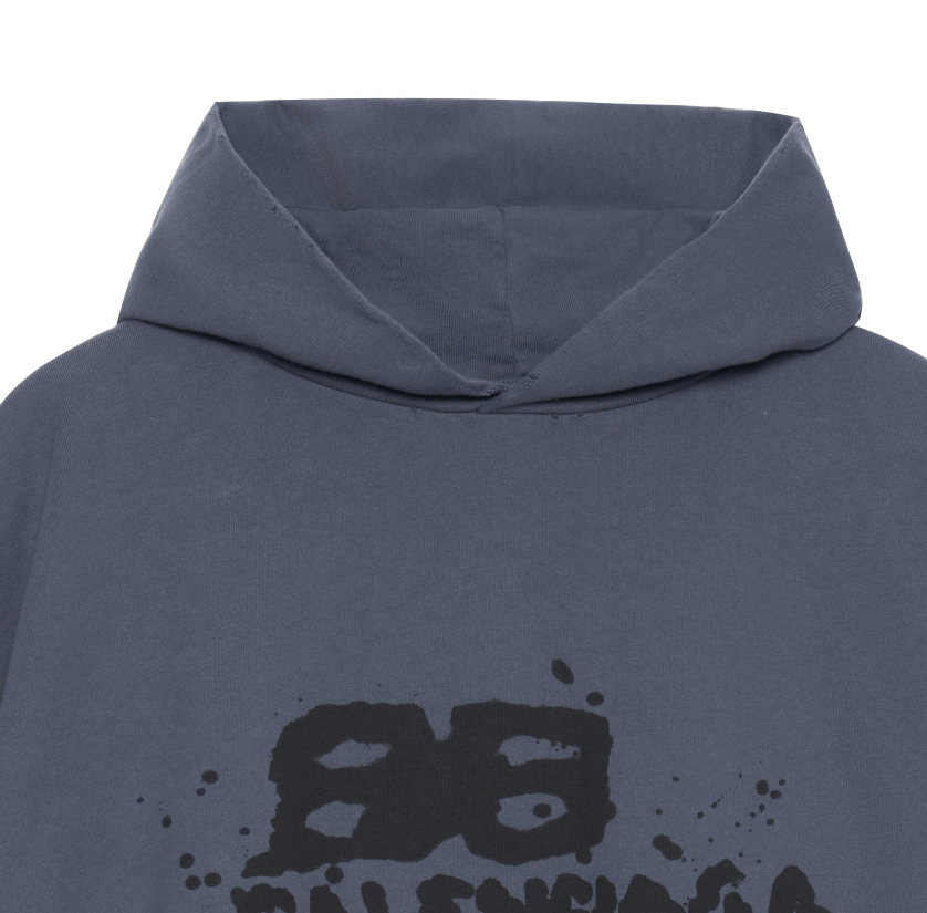 Balenciaga Balenciaga Hand-Drawn BB Icon Hoodie Size US S / EU 44-46 / 1 - 3 Thumbnail