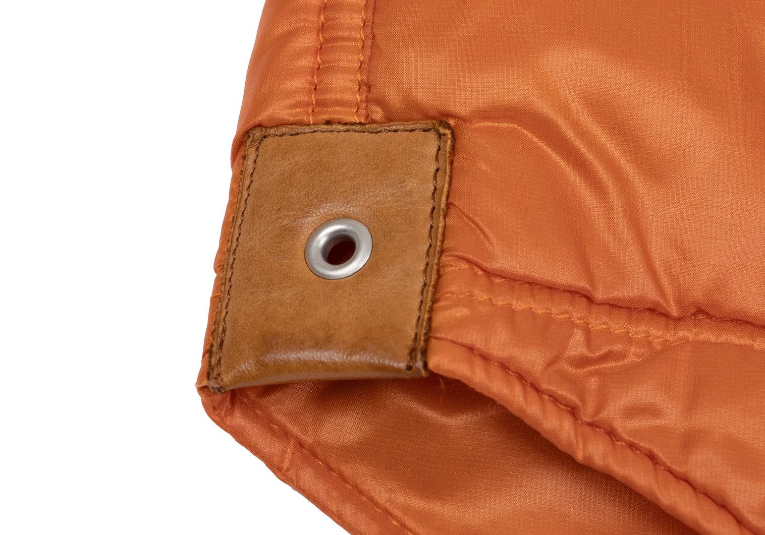 Junya Watanabe Quilted Hybrid Shirt Jacket in Orange, Size XS Size US XS / EU 42 / 0 - 11 Thumbnail