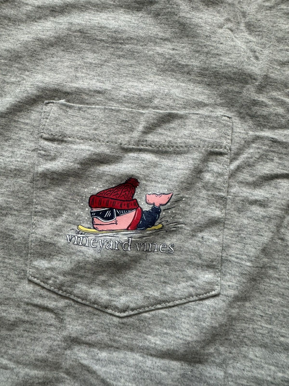 Vineyard Vines Vineyard Vines Snowboarding Pink Whale Pocket Long Sleeve Size US S / EU 44-46 / 1 - 12 Thumbnail