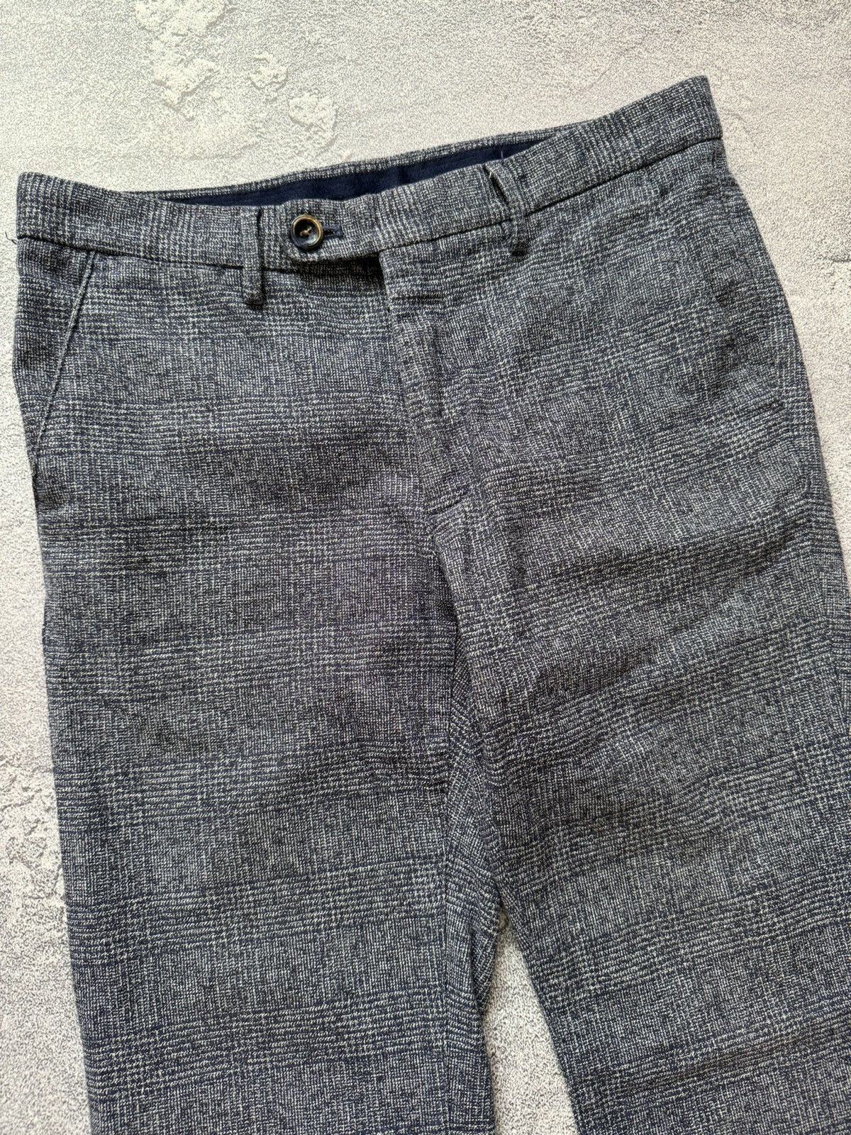 Designer × Massimo Dutti Massimo dutti 30 checkered pant trouser chino Jean Size US 30 / EU 46 - 8 Thumbnail