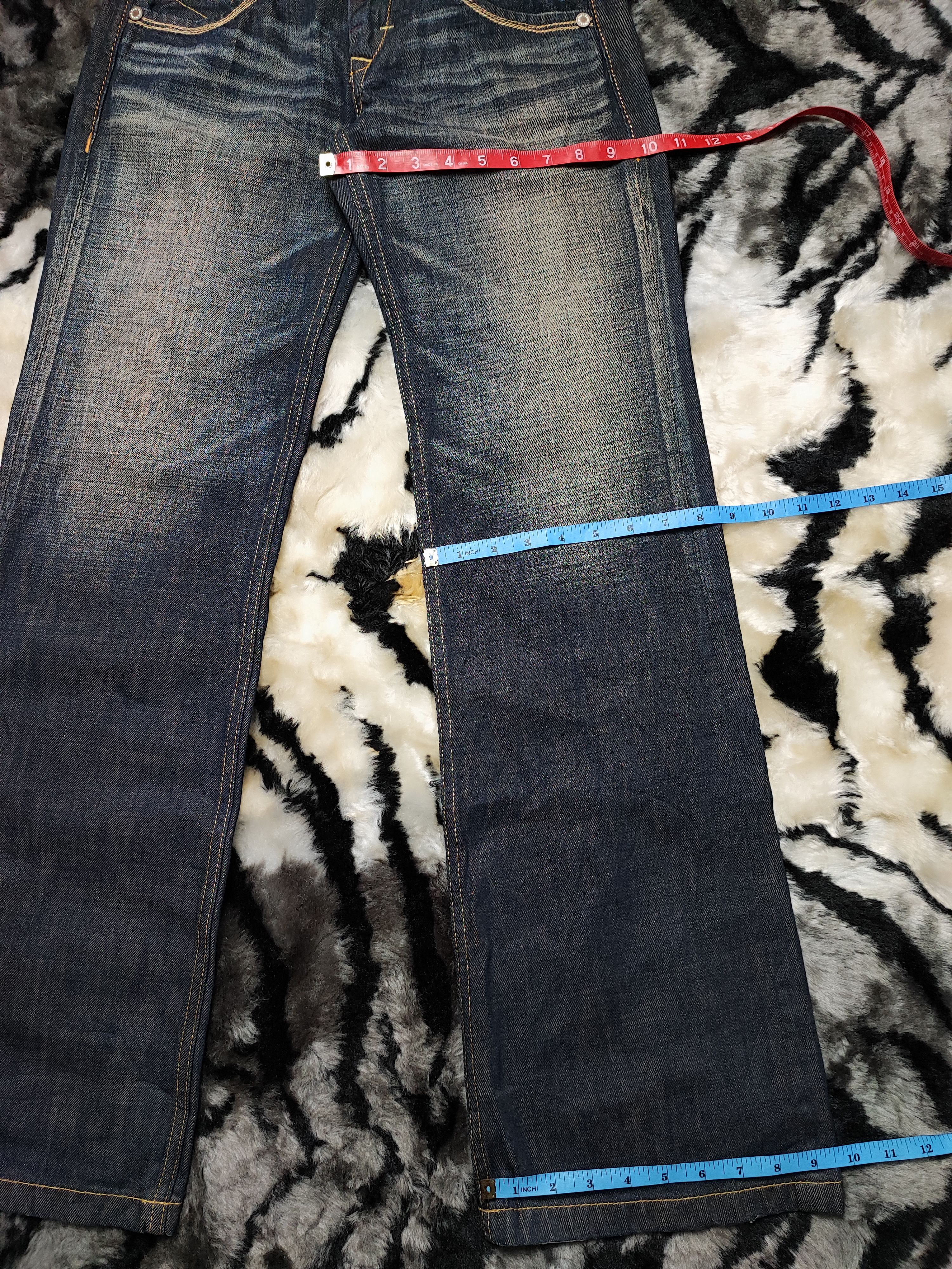 If Six Was Nine × Japanese Brand × Le Grande Bleu (L.G.B.) Flare Bootcut Sweet Camel Rusty Dungarees Deadstock Size US 28 / EU 44 - 6 Thumbnail