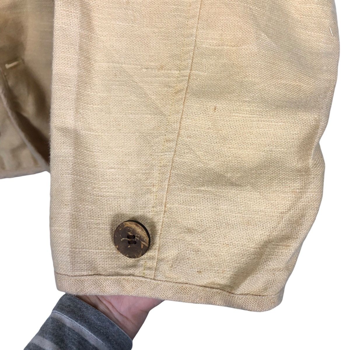 Japanese Brand 📌Vintage Chore Worker Jacket Y Collar Mike Birnes Kapital Size US L / EU 52-54 / 3 - 16 Thumbnail