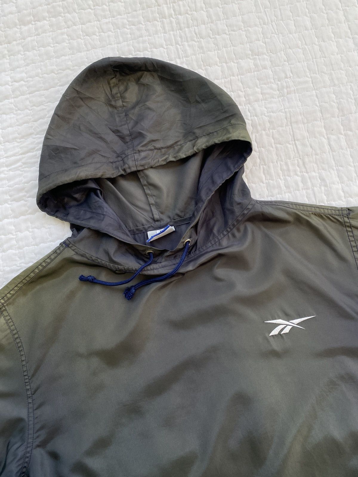 Reebok Vintage 90s Reebok Windbreaker– One of a Kind Fade Size US XL / EU 56 / 4 - 3 Thumbnail