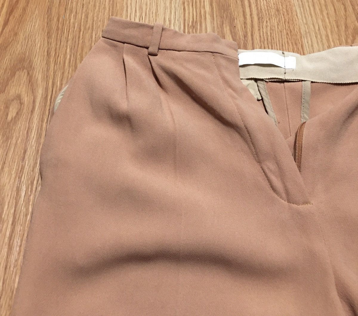 Chloe CHLOE Crepe Straight Trousers Pants Size EU 38 Size 27" / US 4 / IT 40 - 7 Thumbnail