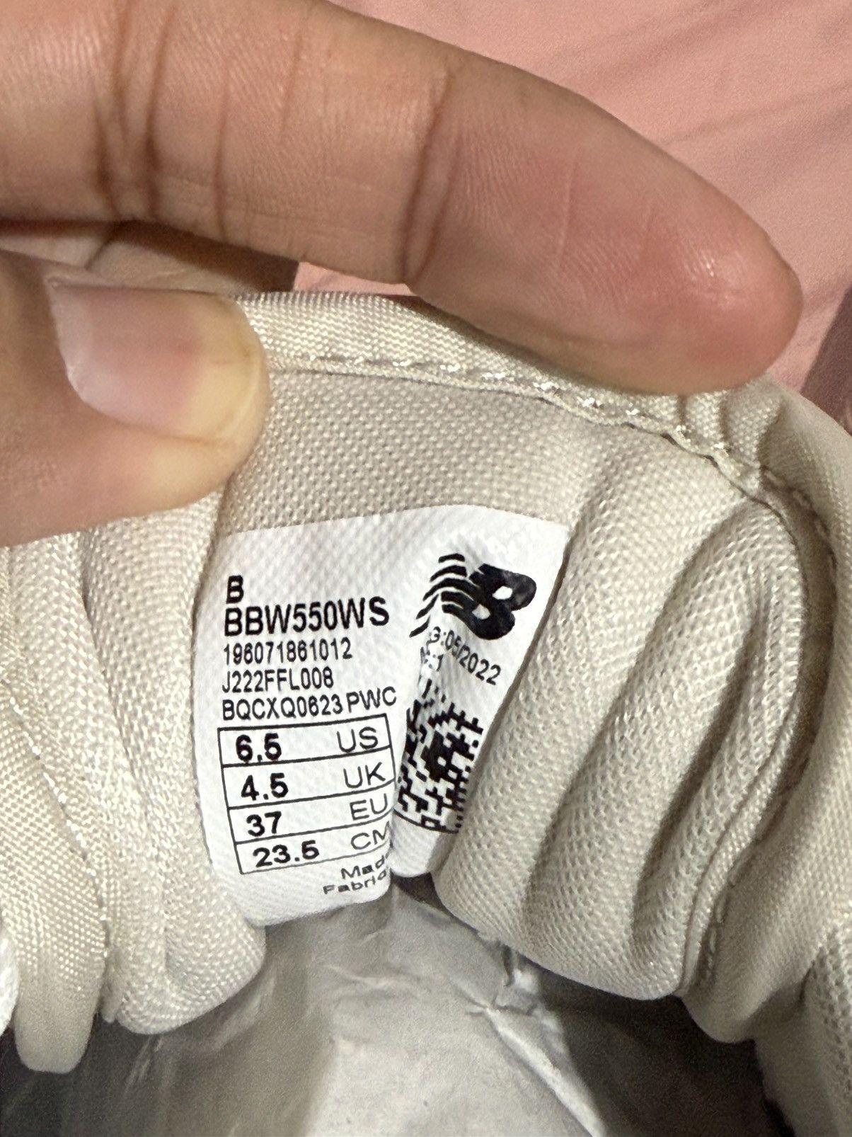 New Balance New Balance 550 White Beige Size US 4.5 / IT 34.5 - 7 Thumbnail