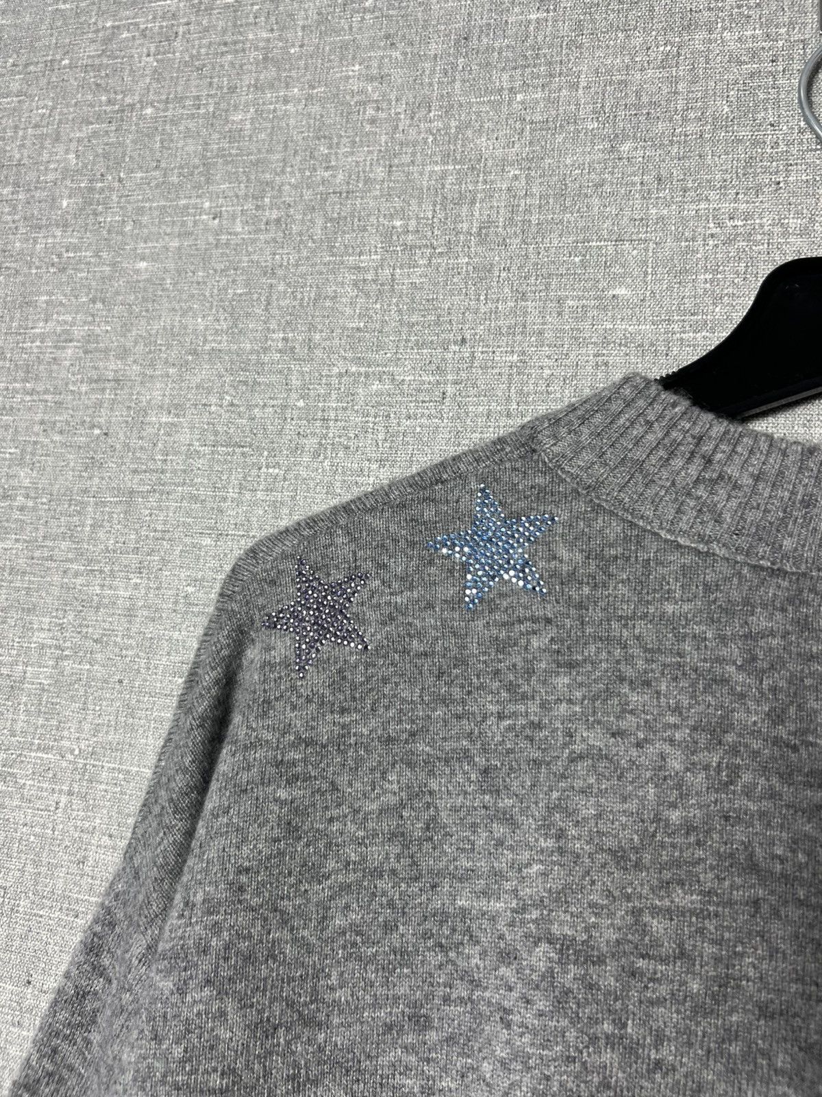 Zadig & Voltaire Zadig & Voltaire Gaby Strass Stars Cashmere Studded Sweater Size XS / US 0-2 / IT 36-38 - 12 Thumbnail