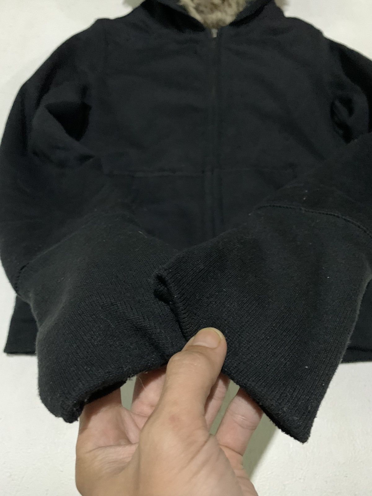 Japanese Brand 💸BINDINGOVER💸Japenese Faux fur hoodie Size S / US 4 / IT 40 - 2 Thumbnail