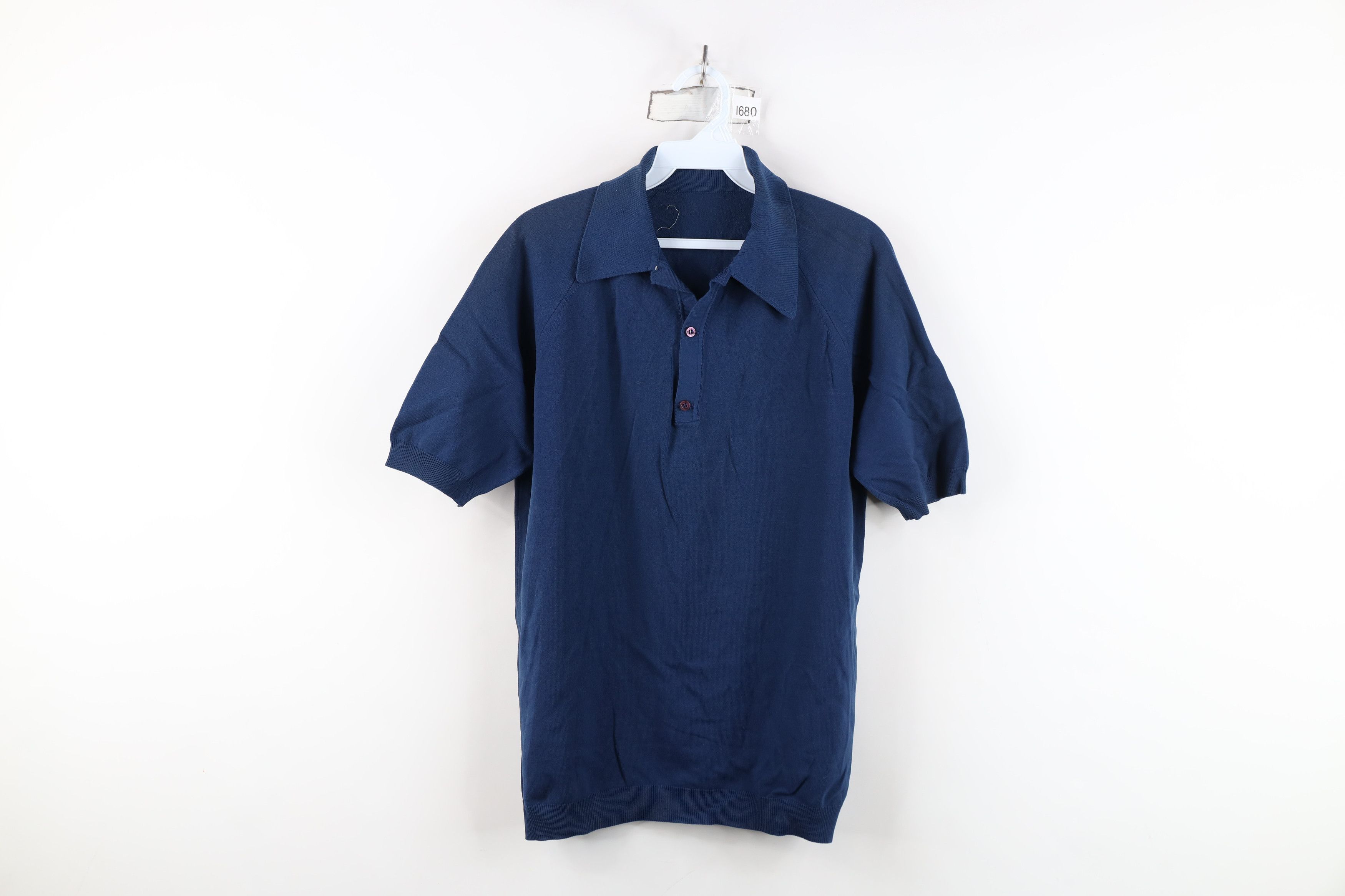 Vintage Vintage 60s Ban Lon Short Sleeve Collared Polo Shirt USA Size US M / EU 48-50 / 2 - 1 Thumbnail