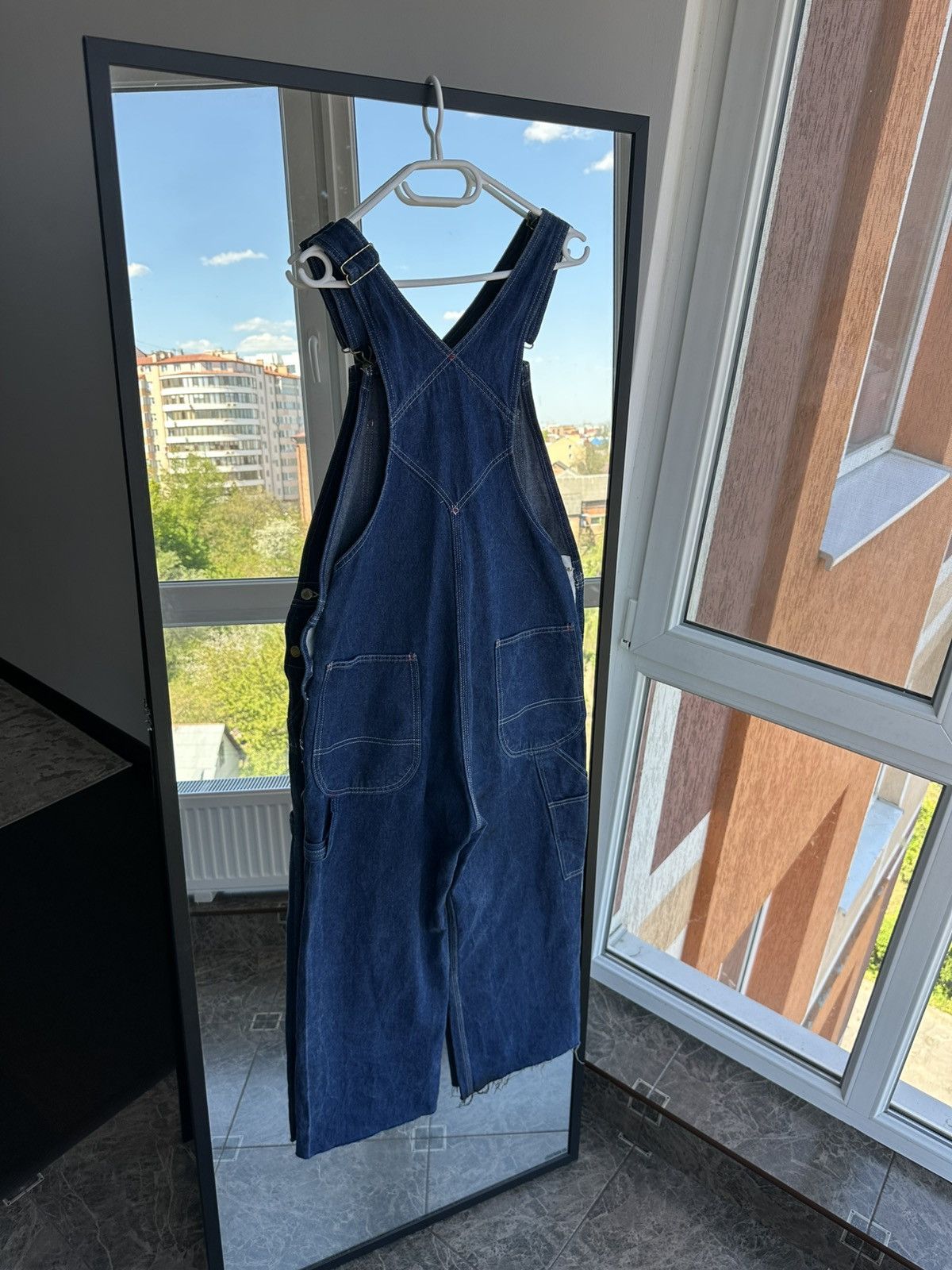 Dickies Vintage Dickies Woman Denim Workwear Overall Sz M Size 32" / US 10 / IT 46 - 6 Thumbnail