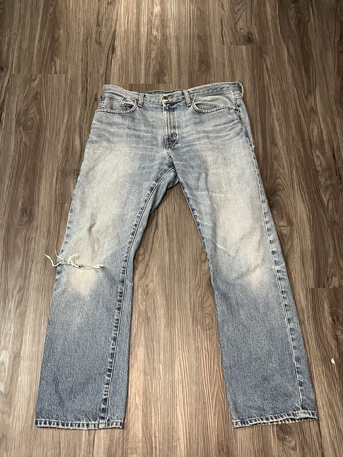Eddie Bauer Vintage Distressed Eddie Bauer Jeans Size US 34 / EU 50 - 1 Thumbnail