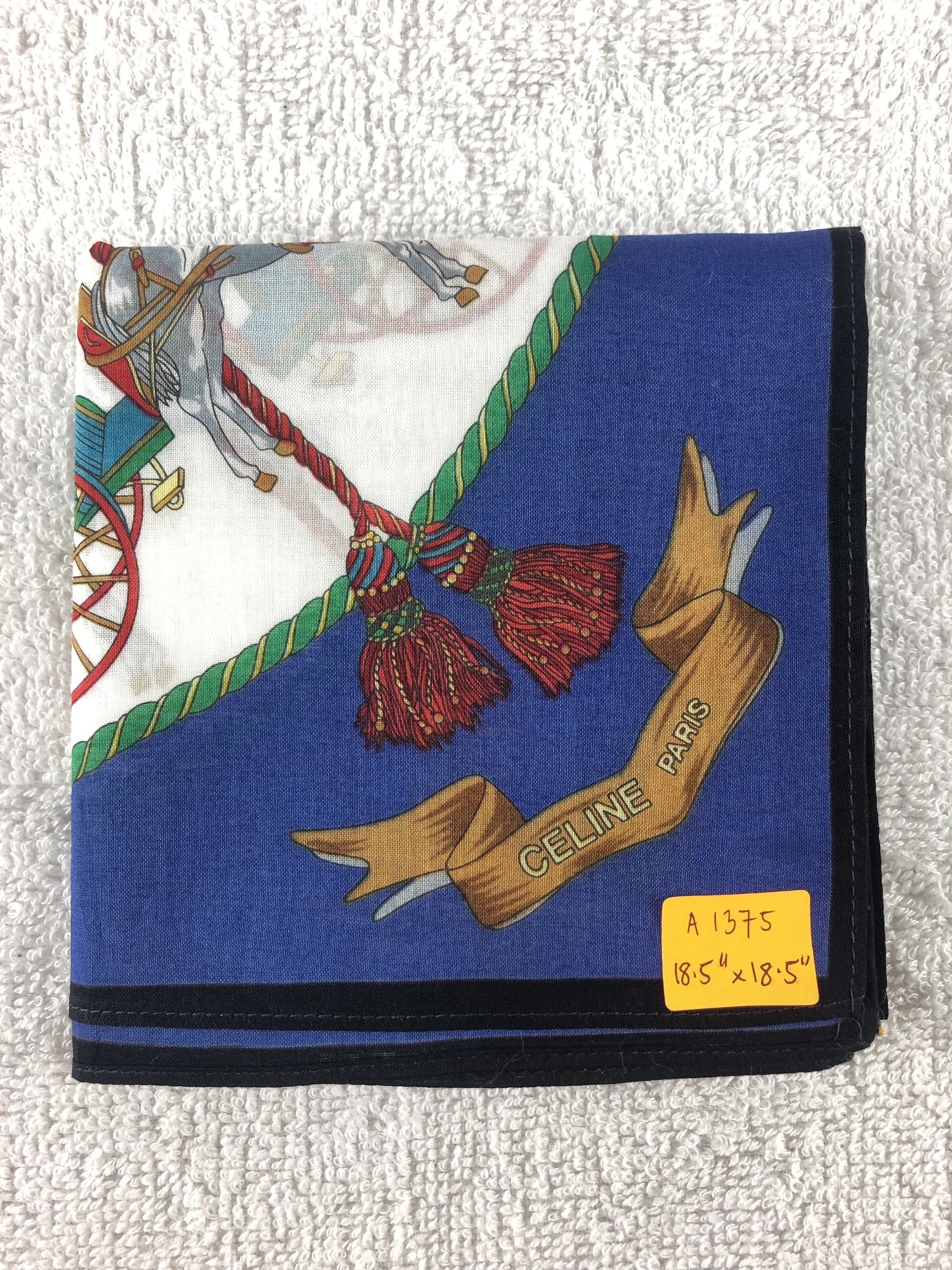 Celine Celine Handkerchief / Bandana / Neckerchief Size ONE SIZE - 6 Thumbnail
