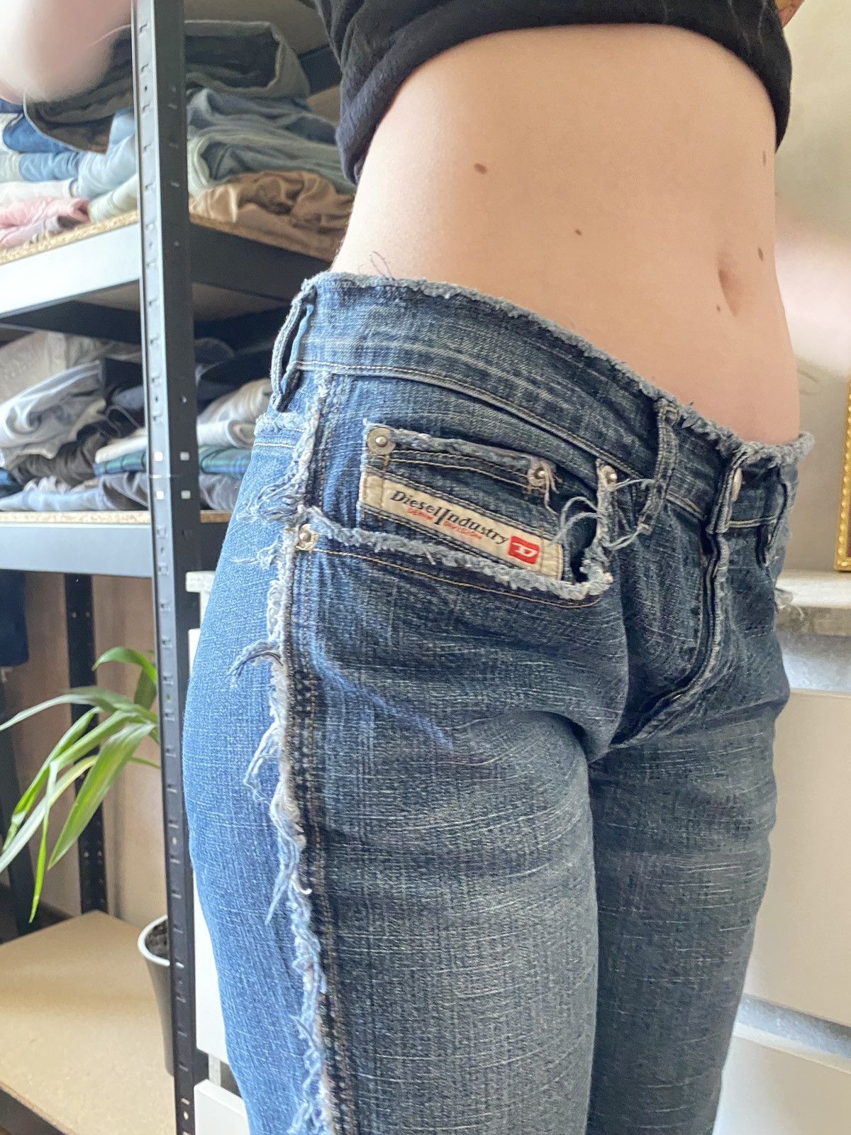 Beauty Beast × Diesel × Vintage vintage y2k bratz style jeans DIESEL Size 29" - 9 Thumbnail