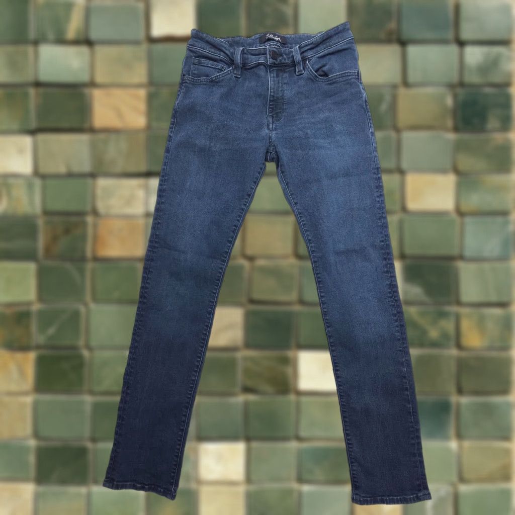 Vintage 34 Heritage Jeans Mens 34 Heritage Jeans Mid Rise Tapered 31 x 32 Dark Blue Slim 5-Pocket Denim Cotton Blend Shirt? Size US 31 - 1 Thumbnail