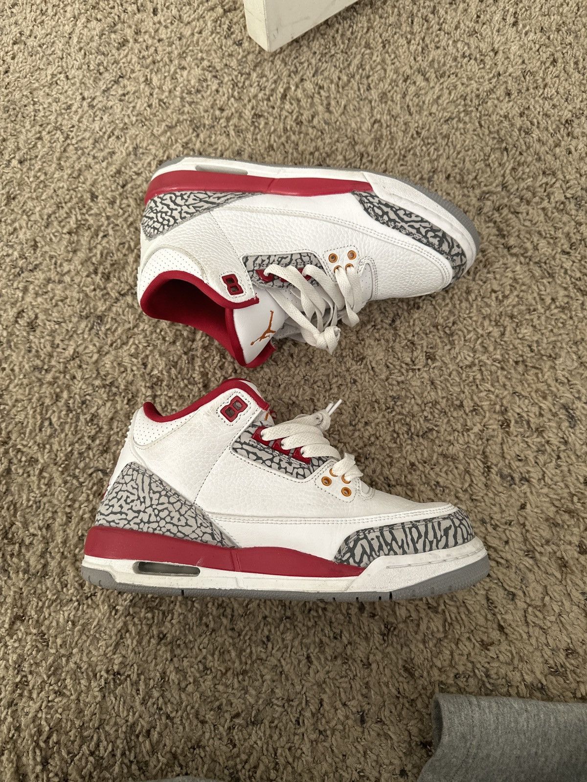 Jordan 3 Retro Cardinal (GS)