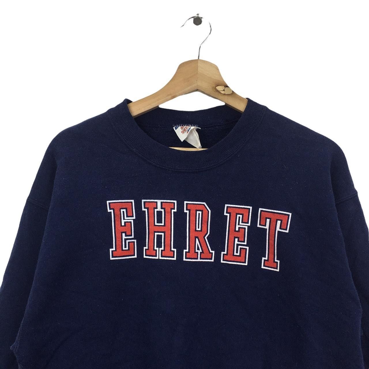 Vintage Vtg 90’ EHRET USA UNIVERSITY Alma Mater Sweatshirt Sweater Size US M / EU 48-50 / 2 - 2 Thumbnail