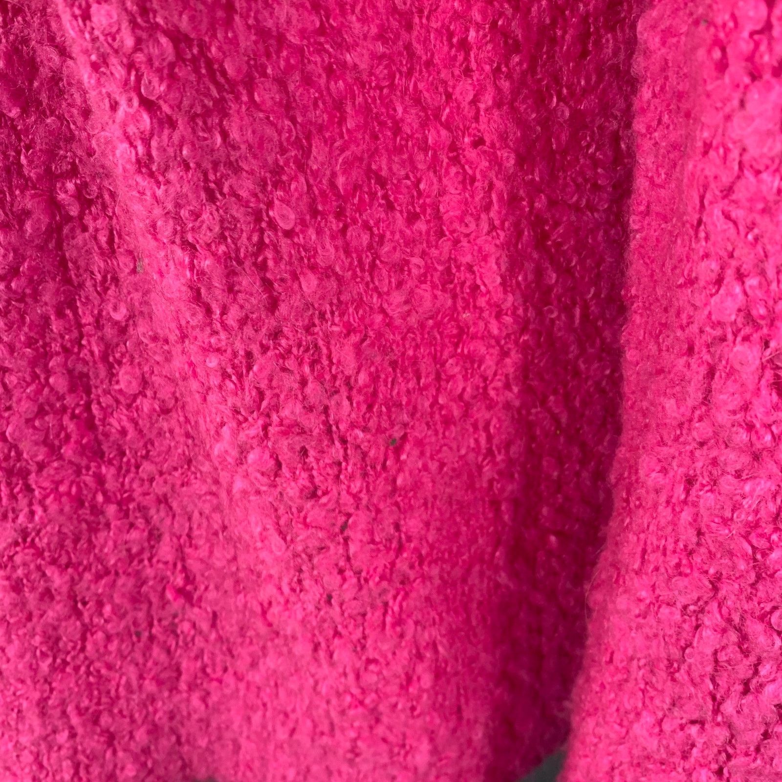 Sies Marjan XS Pink Acrylic Blend Knit Turtleneck Pullover Size XS / US 0-2 / IT 36-38 - 6 Thumbnail
