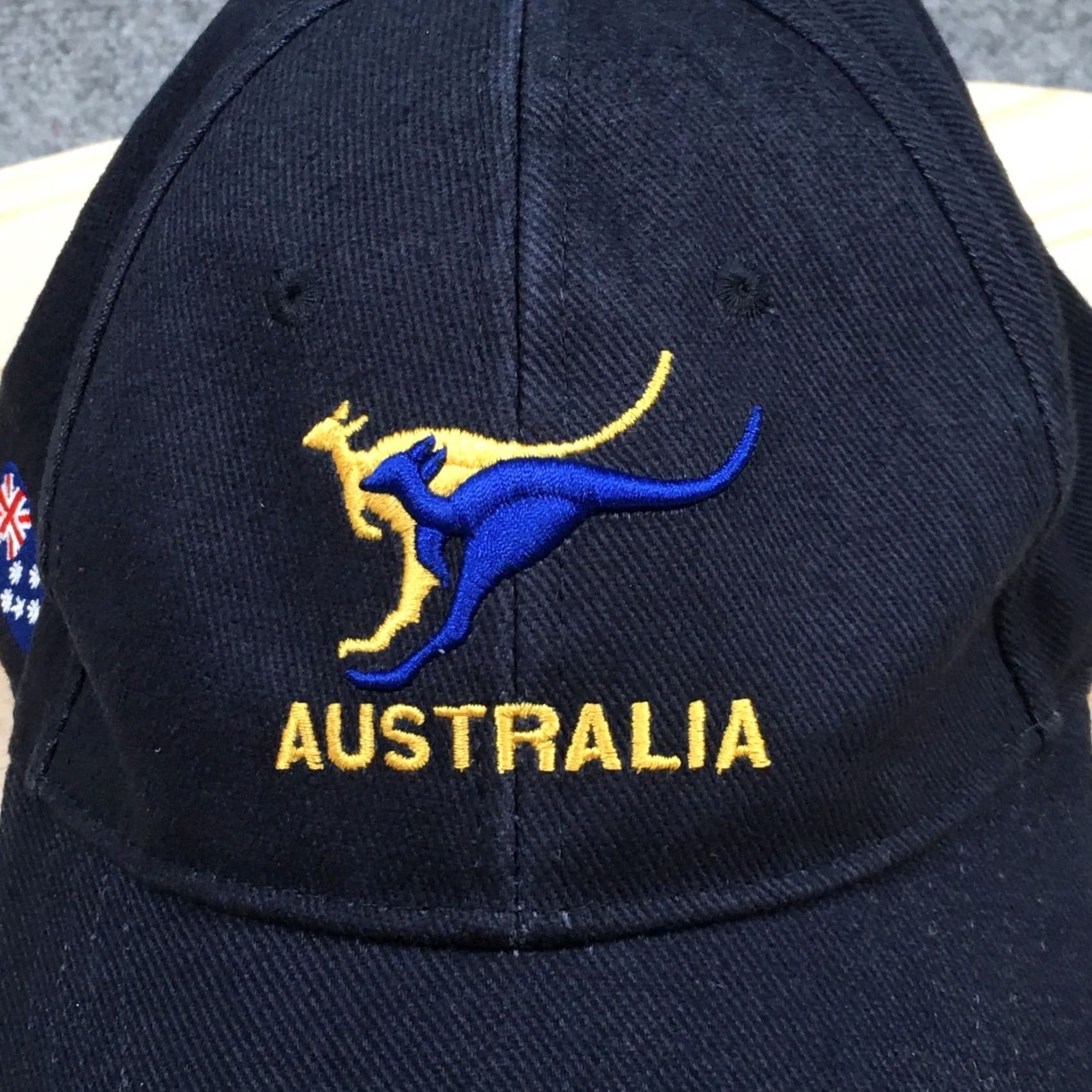 Logo 7 Australia Unbranded Cap Baseball Unisex Blue OS Adjustable Curved Brim Logo Size ONE SIZE - 3 Thumbnail