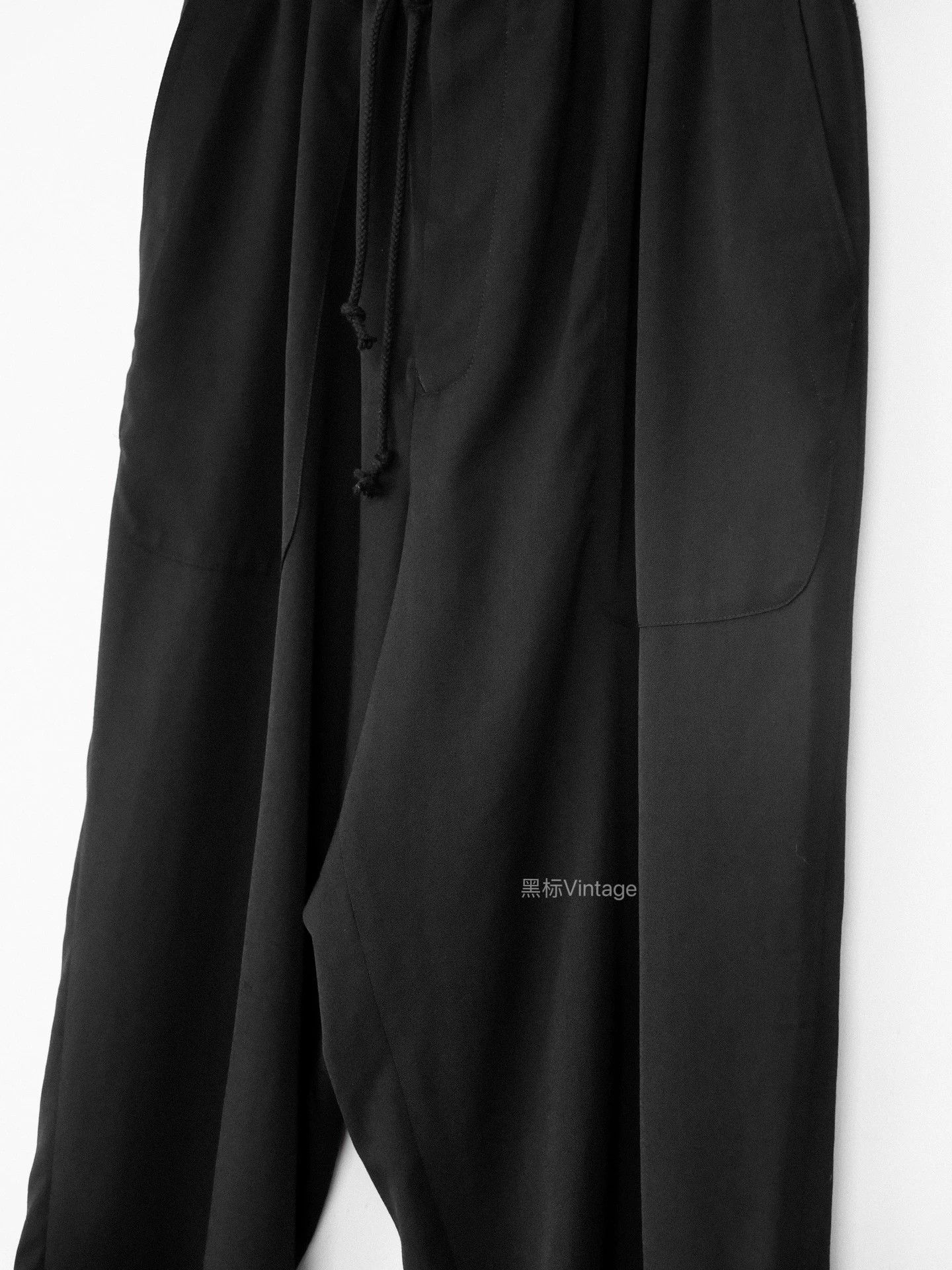 Yohji Yamamoto Yohji Yamamoto 24ss Vintage Gaba Men's Drawstring Pants Size US 32 / EU 48 - 4 Thumbnail