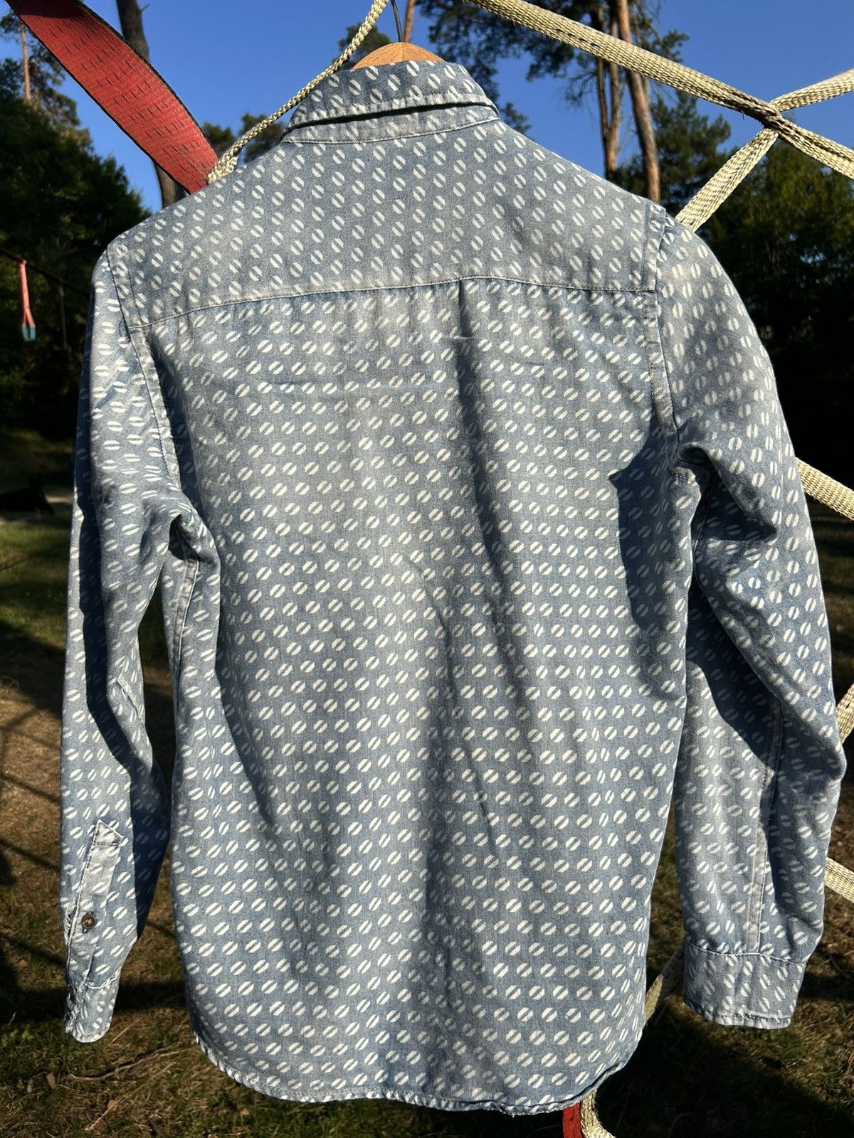 Other Hound Shirt Coffee Beans Print Denim-like Size S Size US S / EU 44-46 / 1 - 4 Thumbnail