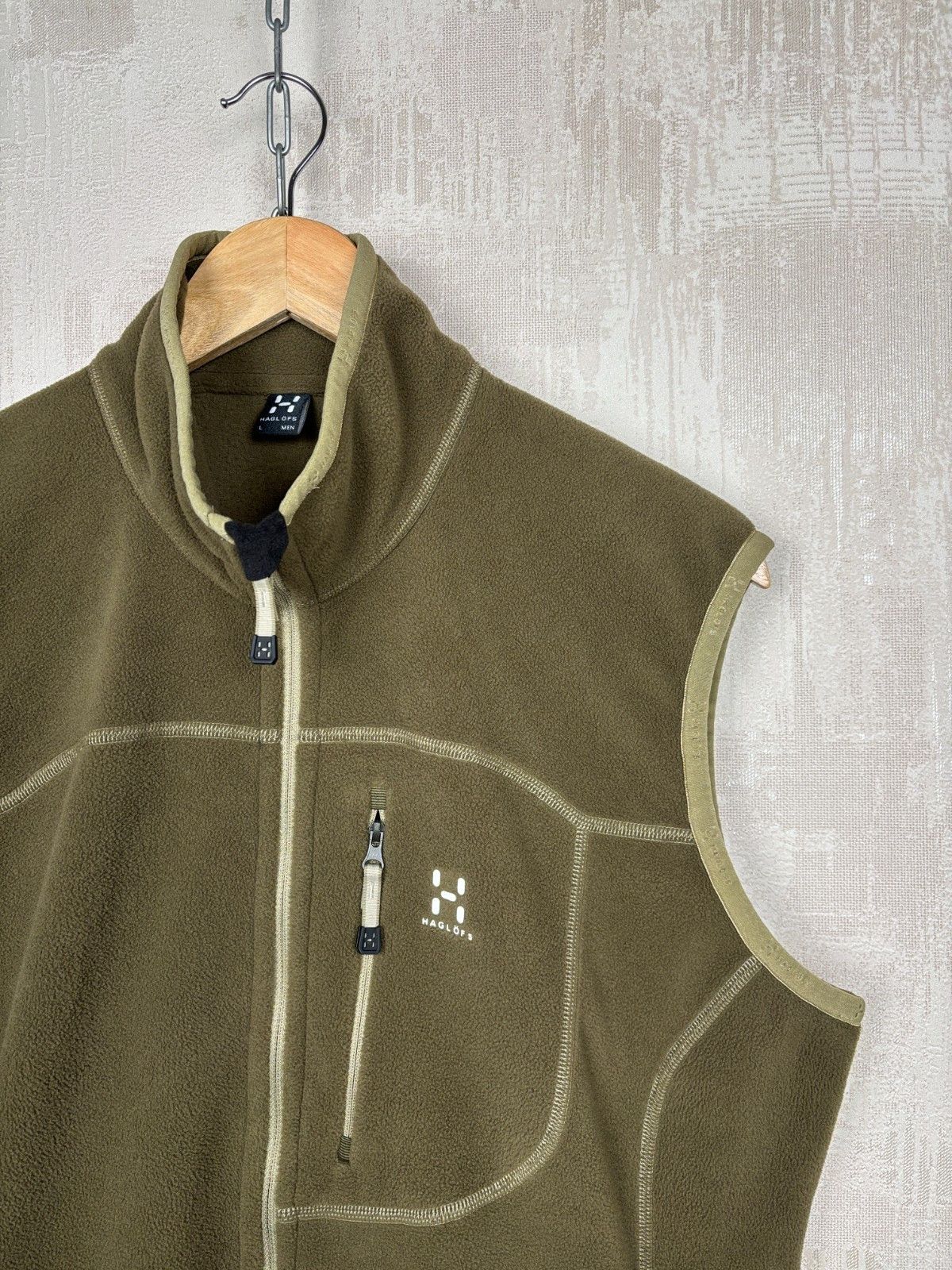 Haglofs Haglofs Polartec Fleece Vest Men's Size L Size US L / EU 52-54 / 3 - 8 Thumbnail