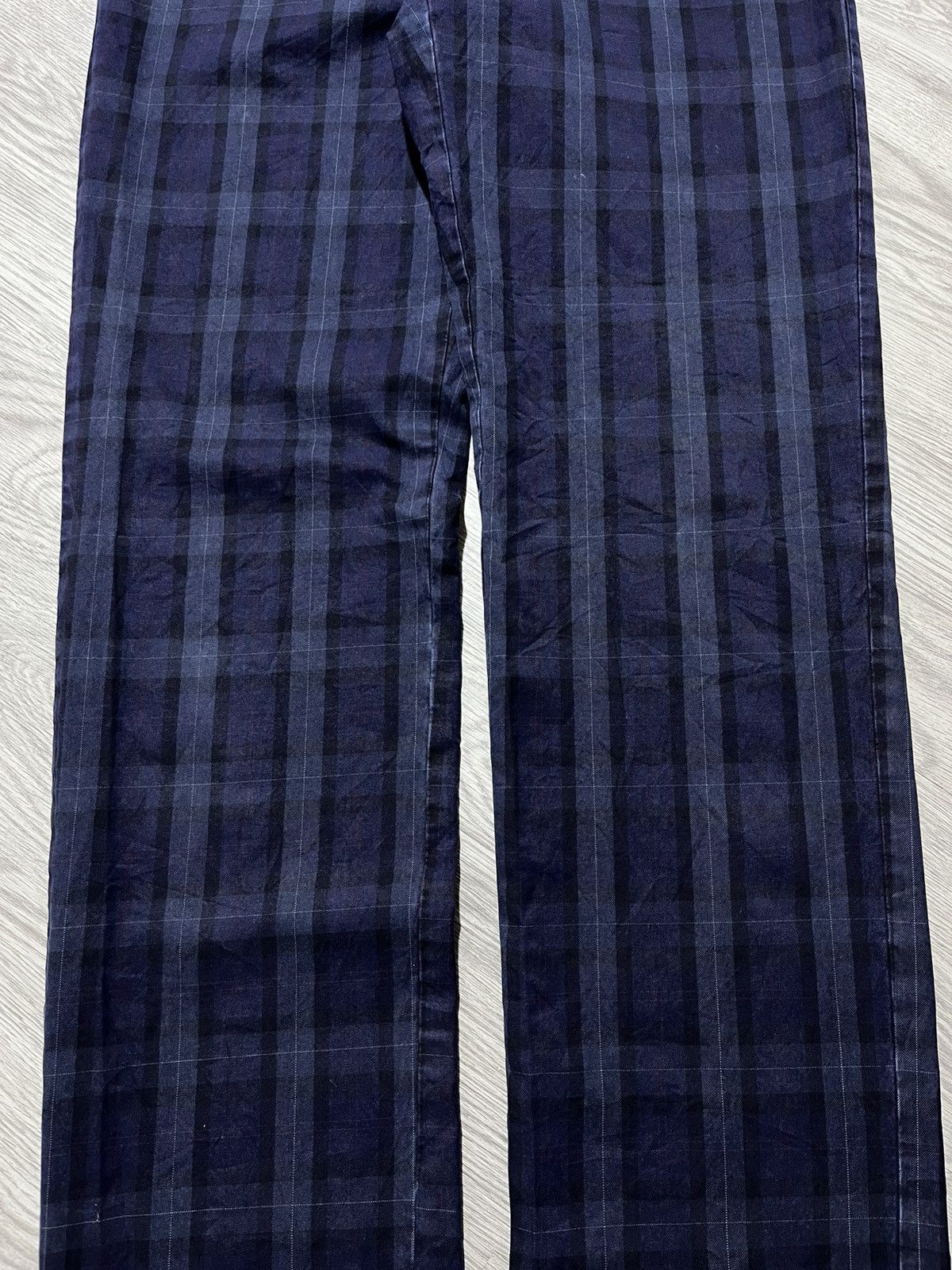 Etro 🇮🇹 Etro Made In Italy Casual Tartan Plaid Pants Luxury Size US 30 / EU 46 - 5 Thumbnail