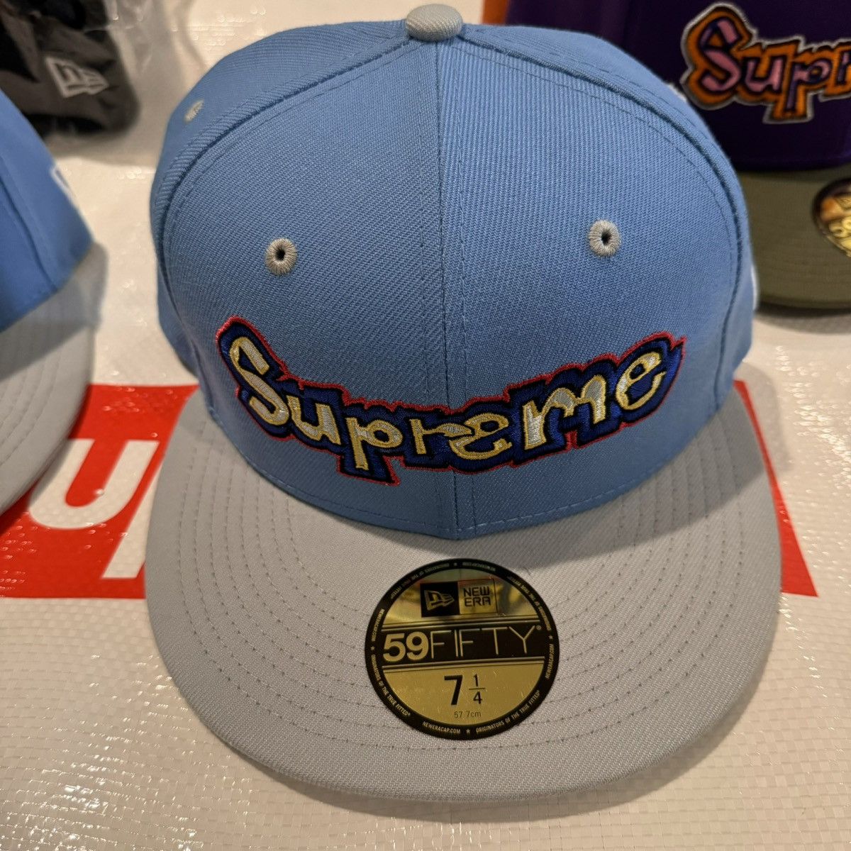 New Era × Supreme Supreme Gonz logo new era size 7 3/4 | Grailed