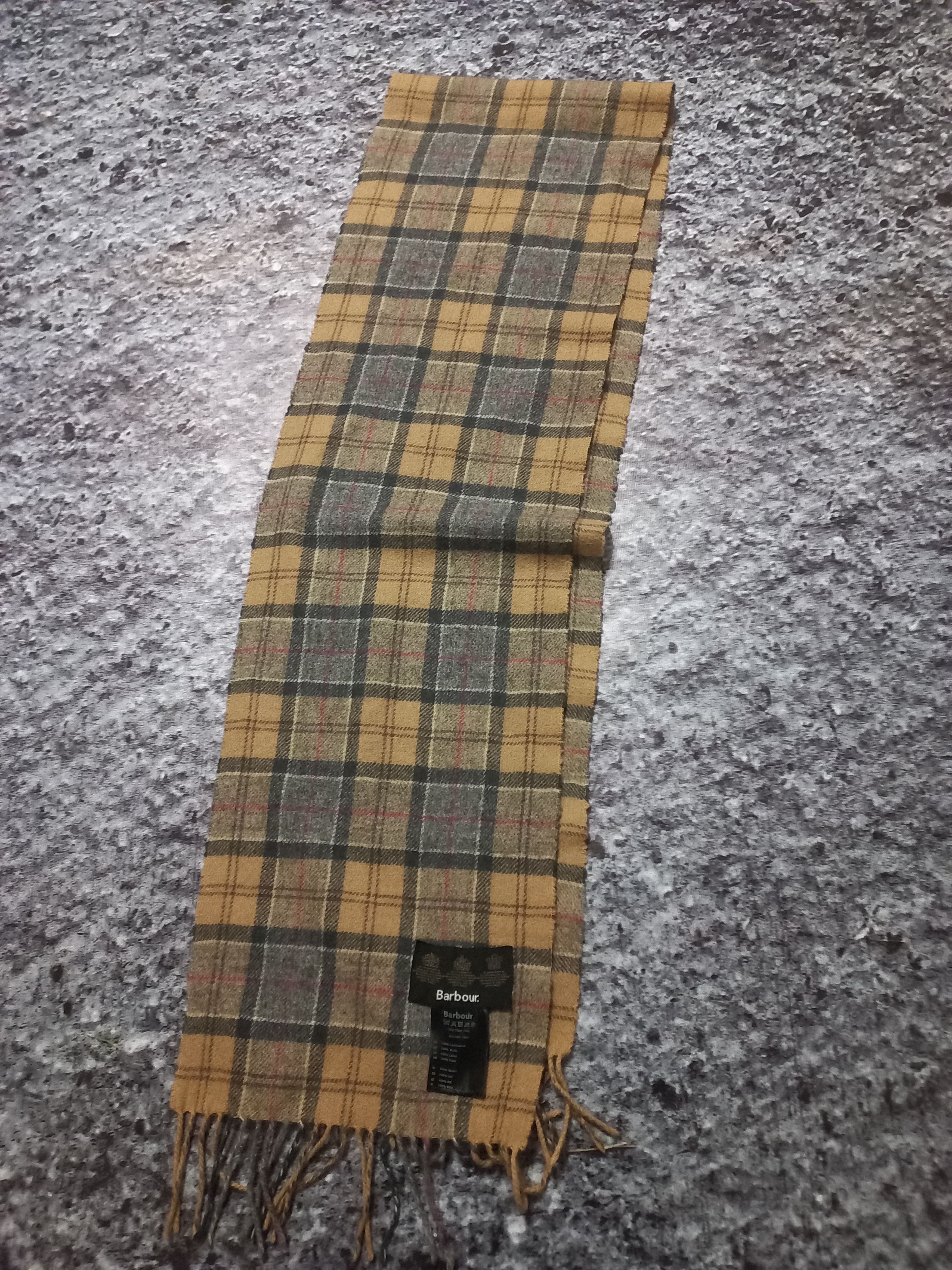 Barbour × Vintage Scarf Barbour Vintage Size ONE SIZE - 7 Thumbnail
