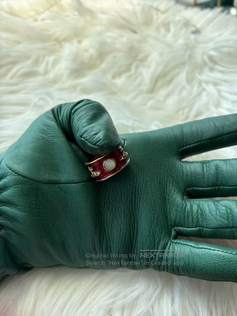 Vivienne Westwood Vivienne Westwood size S Red King Ring in 925 Silver Size ONE SIZE - 3 Thumbnail