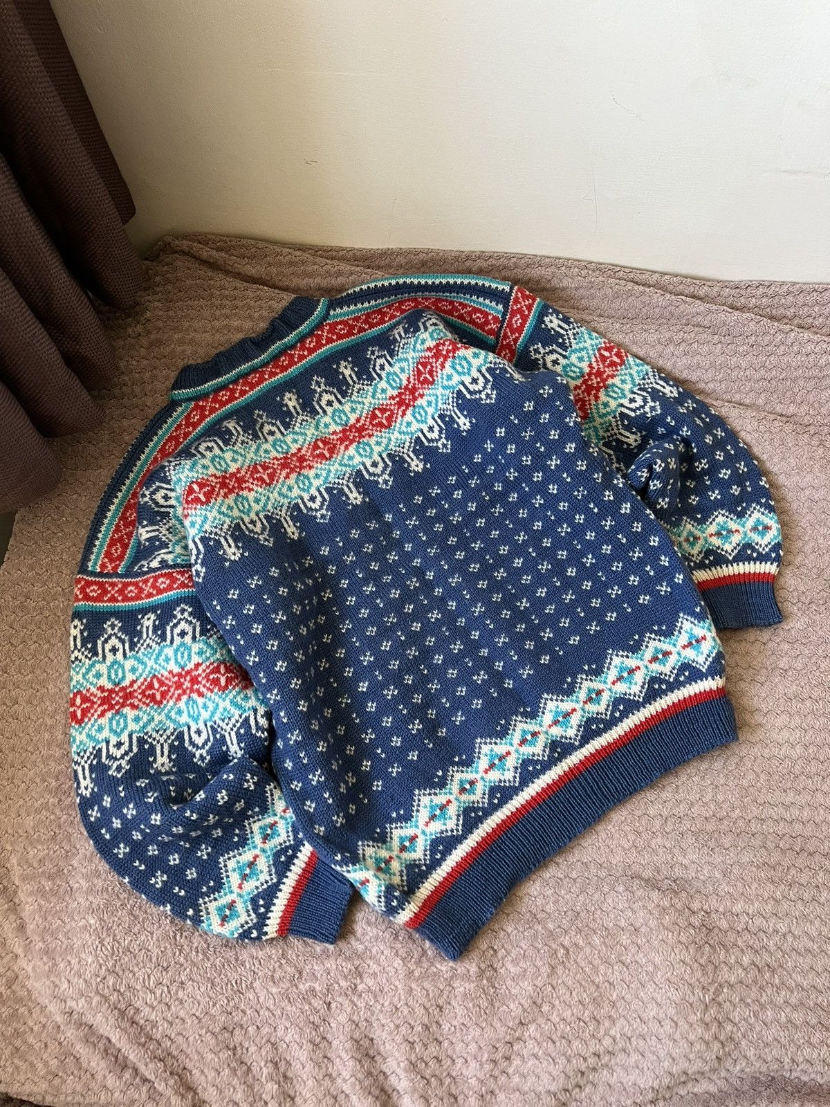 Dale Of Norway × Vintage Vintage 80s 90s Dale of Norway sweater Christmas wool Size US M / EU 48-50 / 2 - 6 Thumbnail