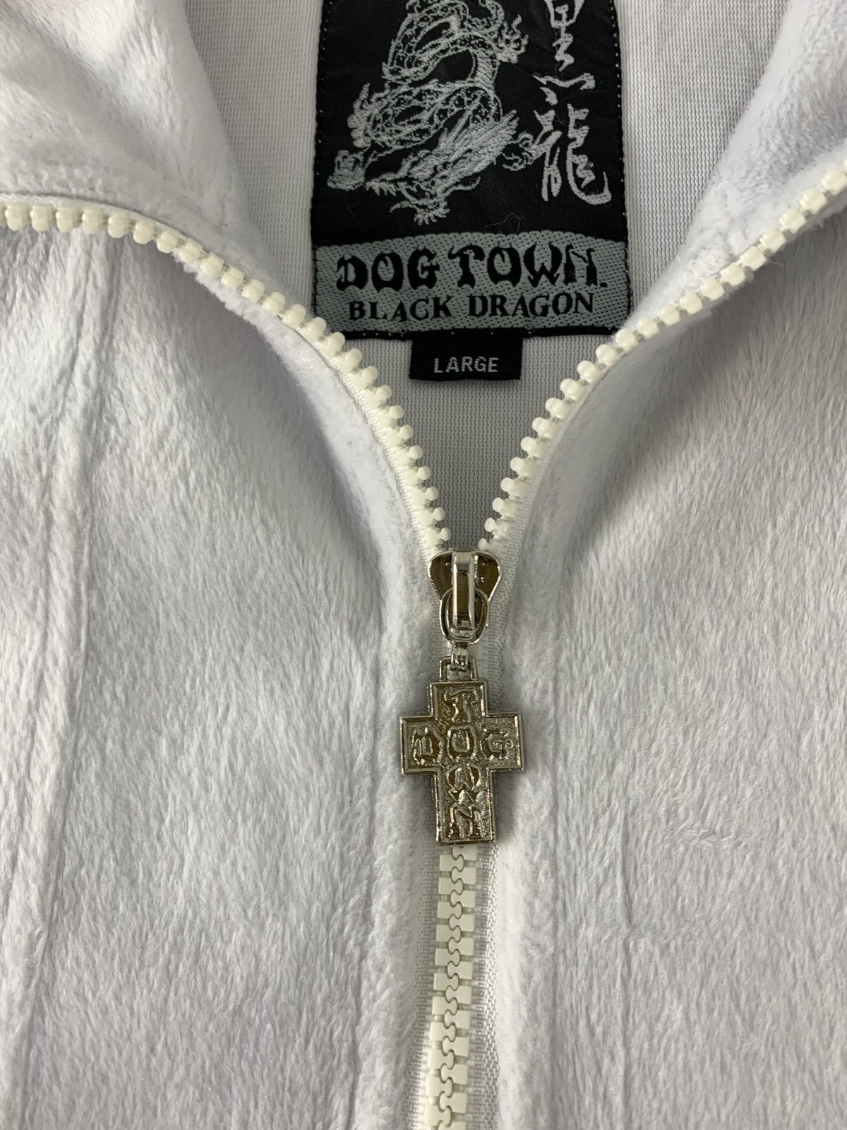 Dogtown Hype Dog Town Black Dragon Fleece Zip Up Embroidery Jacket Size US L / EU 52-54 / 3 - 5 Thumbnail