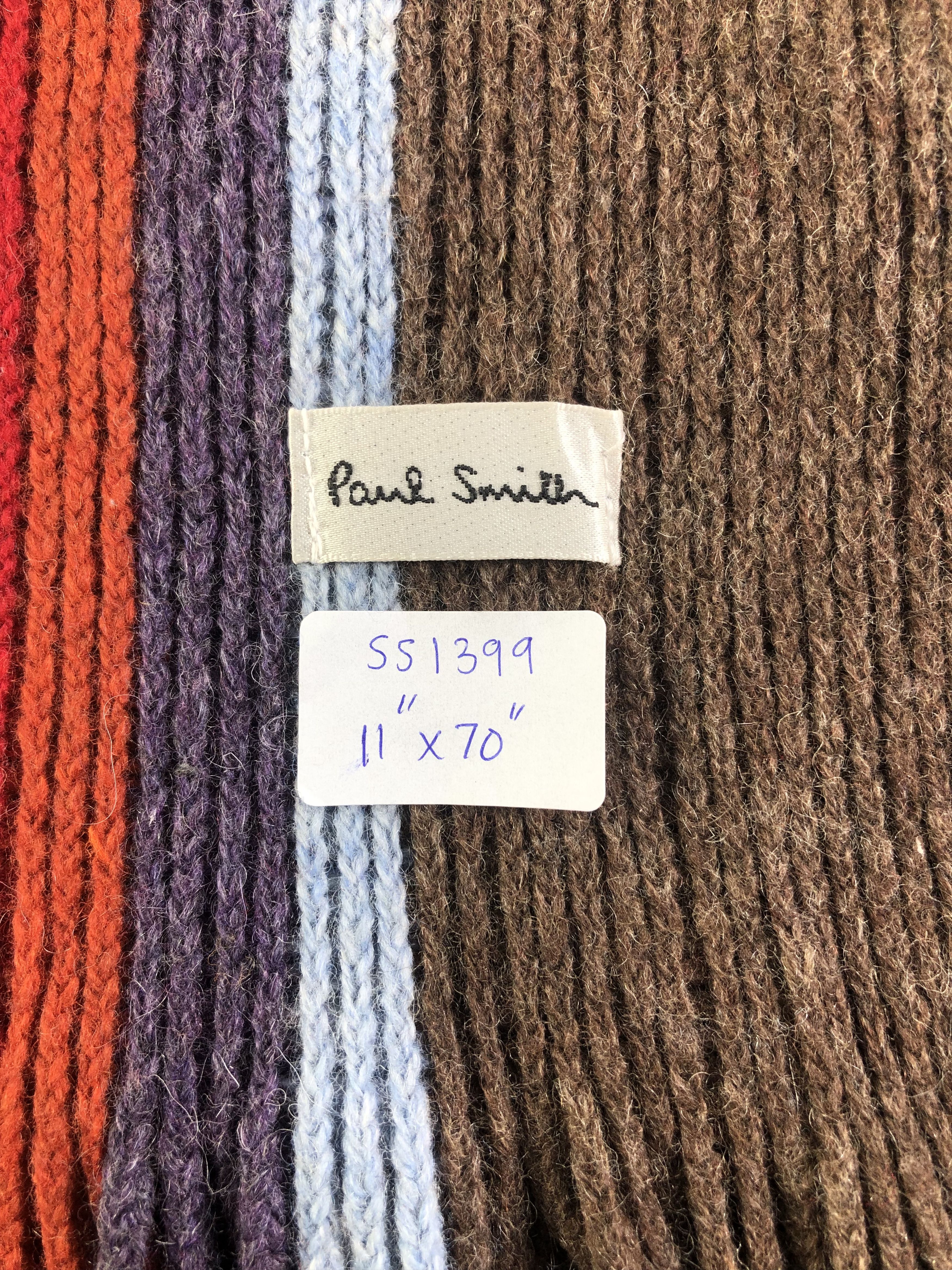 Paul Smith Paul Smith Scarf / Muffler / Neckwear SS1399 Size ONE SIZE - 4 Thumbnail