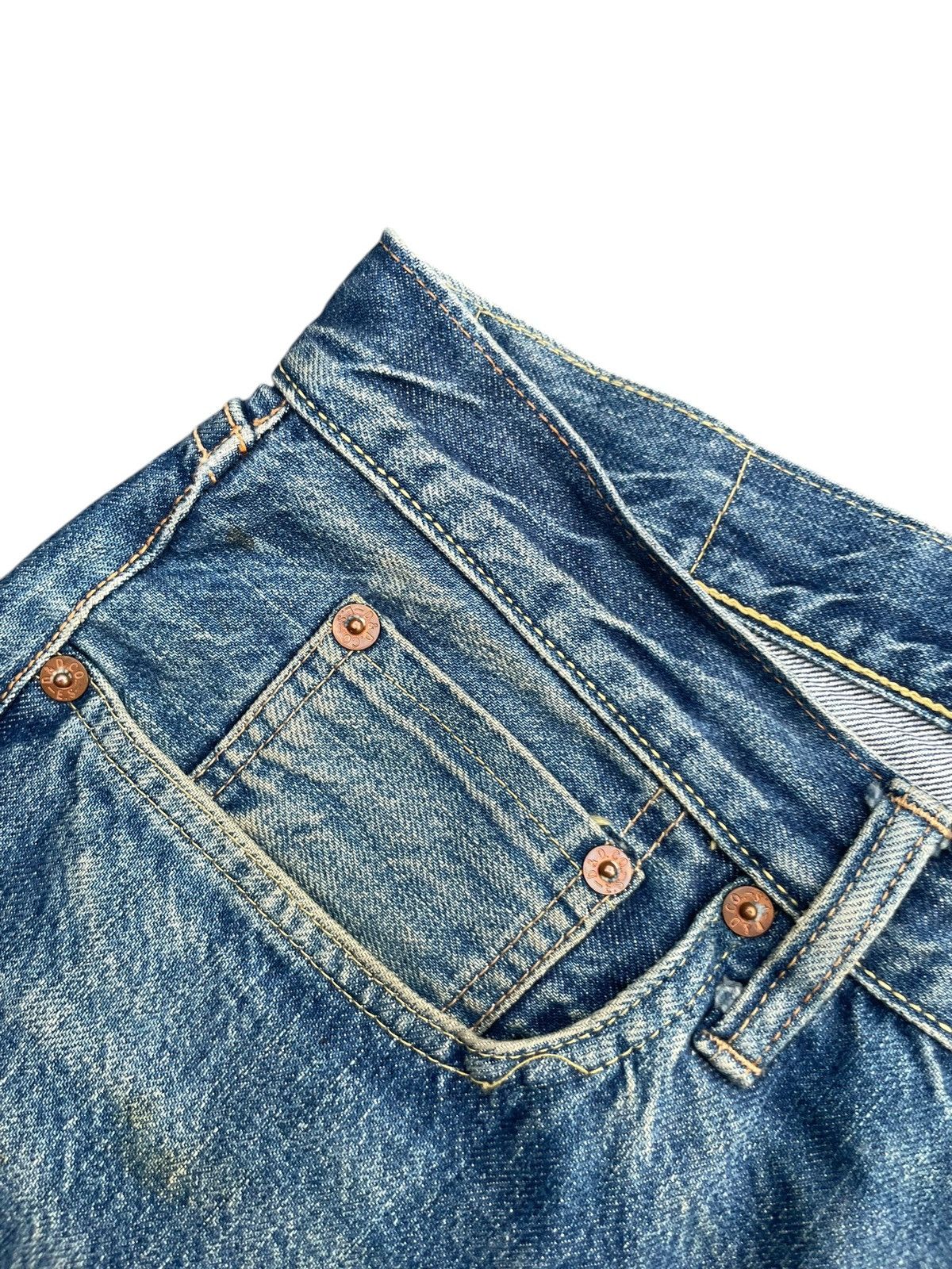 Japanese Brand Vintage Selvedge DopeDrakker Denim Size US 32 / EU 48 - 7 Thumbnail