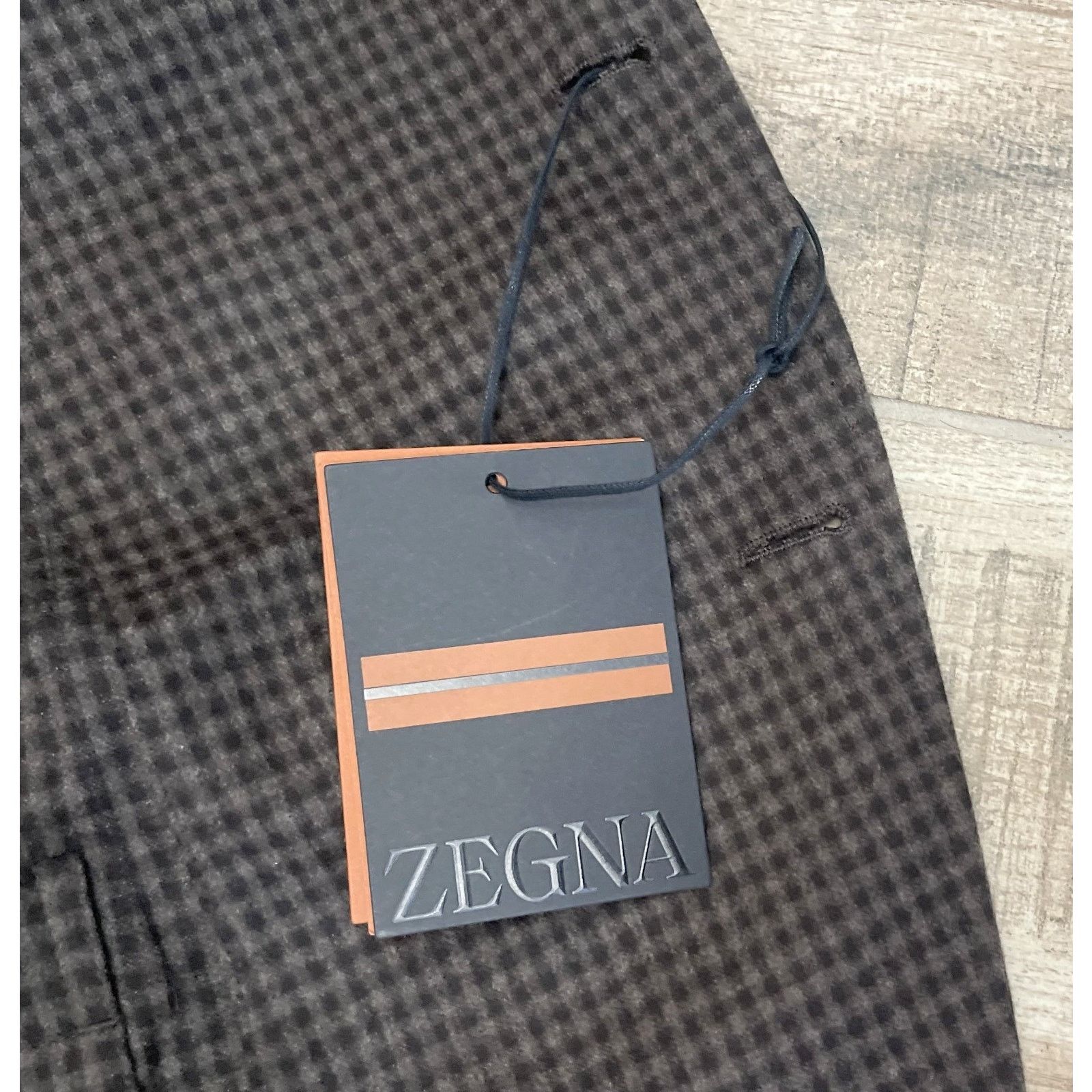 Ermenegildo Zegna $5595 NWT ZEGNA Brown Cashmere 15 Mil Mil 15 Blazer 58(48)R Size 48R - 7 Thumbnail