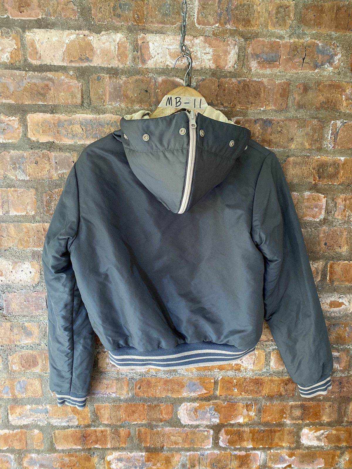 Stussy 2000s STUSSY reversible Padded Embroidered MA-1 Bomber crop Size US XS / EU 42 / 0 - 9 Thumbnail