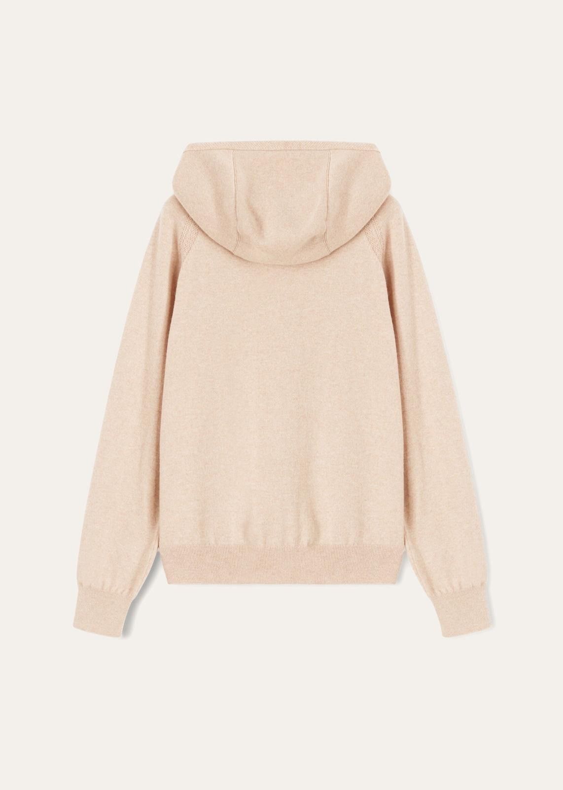 Loro Piana o1srvl11e0824 Merano Boucle Hooded Bomber Jacket in Pink Size M / US 6-8 / IT 42-44 - 2 Thumbnail