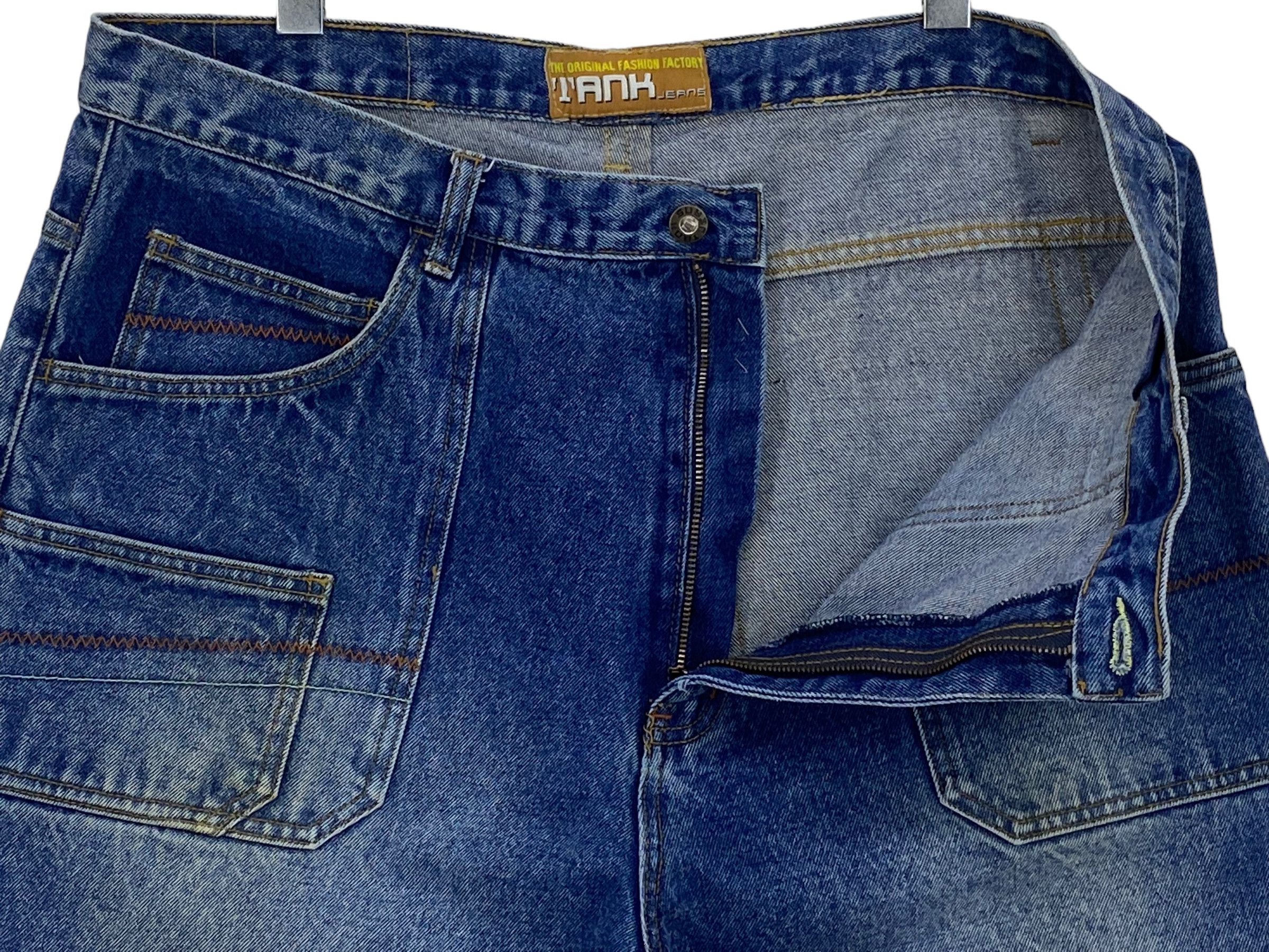 Japanese Brand Tank Baggy Jeans Hip Hop Skateboards Jeans Size US 38 / EU 54 - 8 Thumbnail