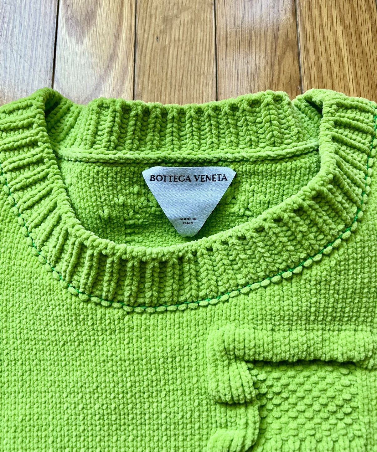 Bottega Veneta Bottega Veneta Alphabet Sweater Sz XL Size US XL / EU 56 / 4 - 12 Thumbnail