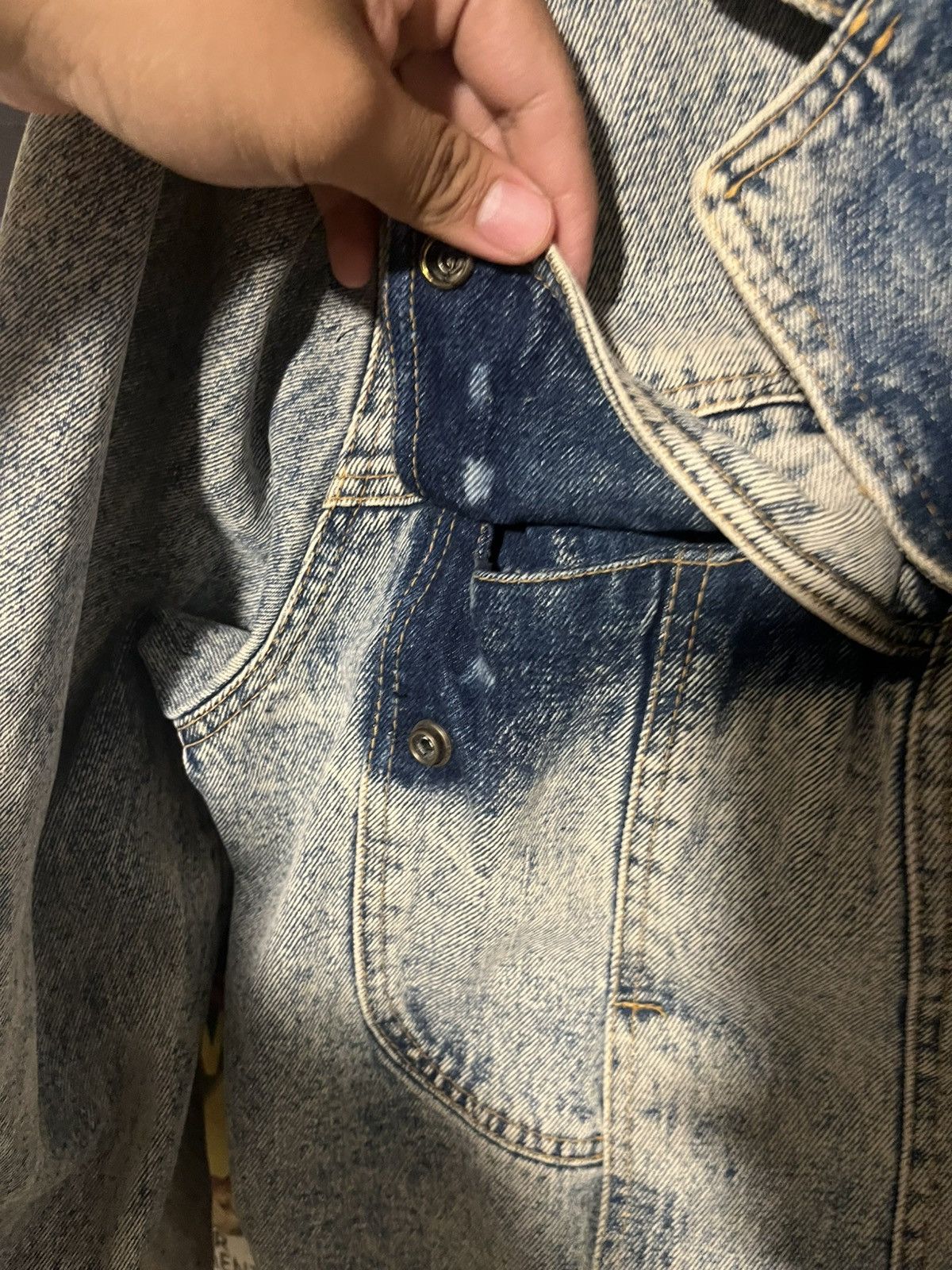 Other Vintage 90’s super faded Denim Jacket Blazer Size US L / EU 52-54 / 3 - 6 Thumbnail