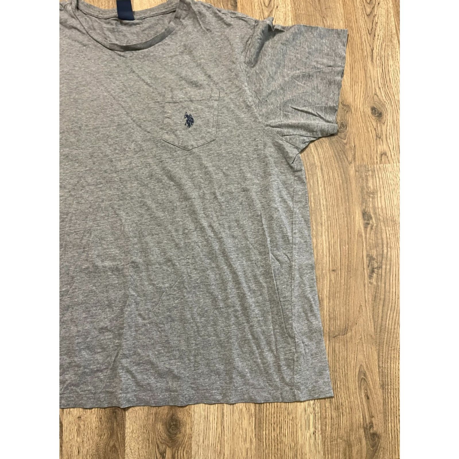 Vintage US Polo Assn. Shirt Mens 3XL Gray Logo Crew Neck Short Sleeve T-Shirt Size US XXL / EU 58 / 5 - 4 Thumbnail