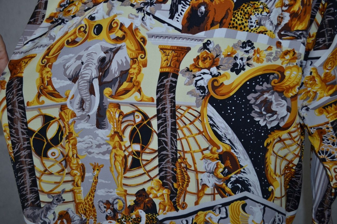 Japanese Brand × Kenzo Vintage 90s Kenzo Jungle Alloverprint Shirt 100% Viscose L Size L / US 10 / IT 46 - 4 Thumbnail