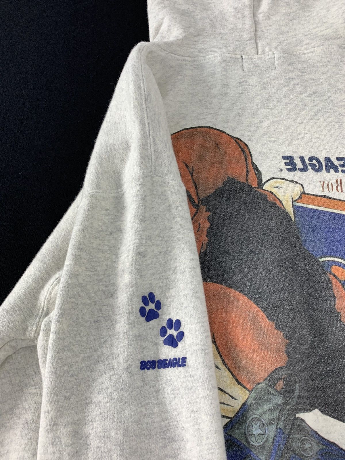 Other 90s East Boy Bob Beagle Hoodies Mirror Dog Big Printed Size US M / EU 48-50 / 2 - 10 Thumbnail