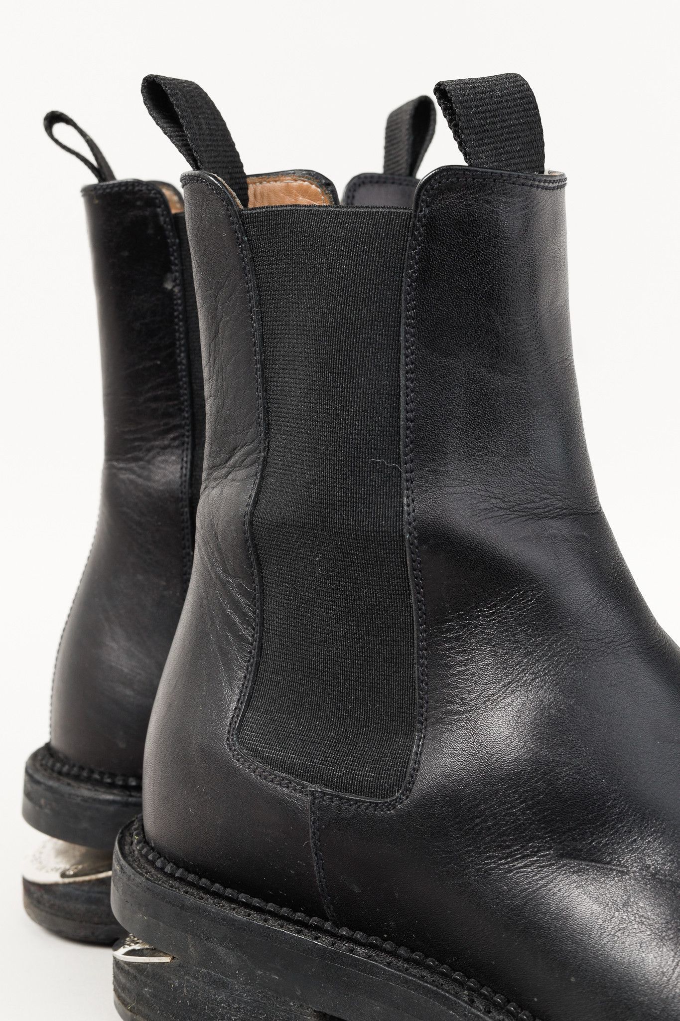 Alexander Wang Alexander Wang Andy Black Leather Chelsea Boot Size US 8 / IT 38 - 7 Thumbnail