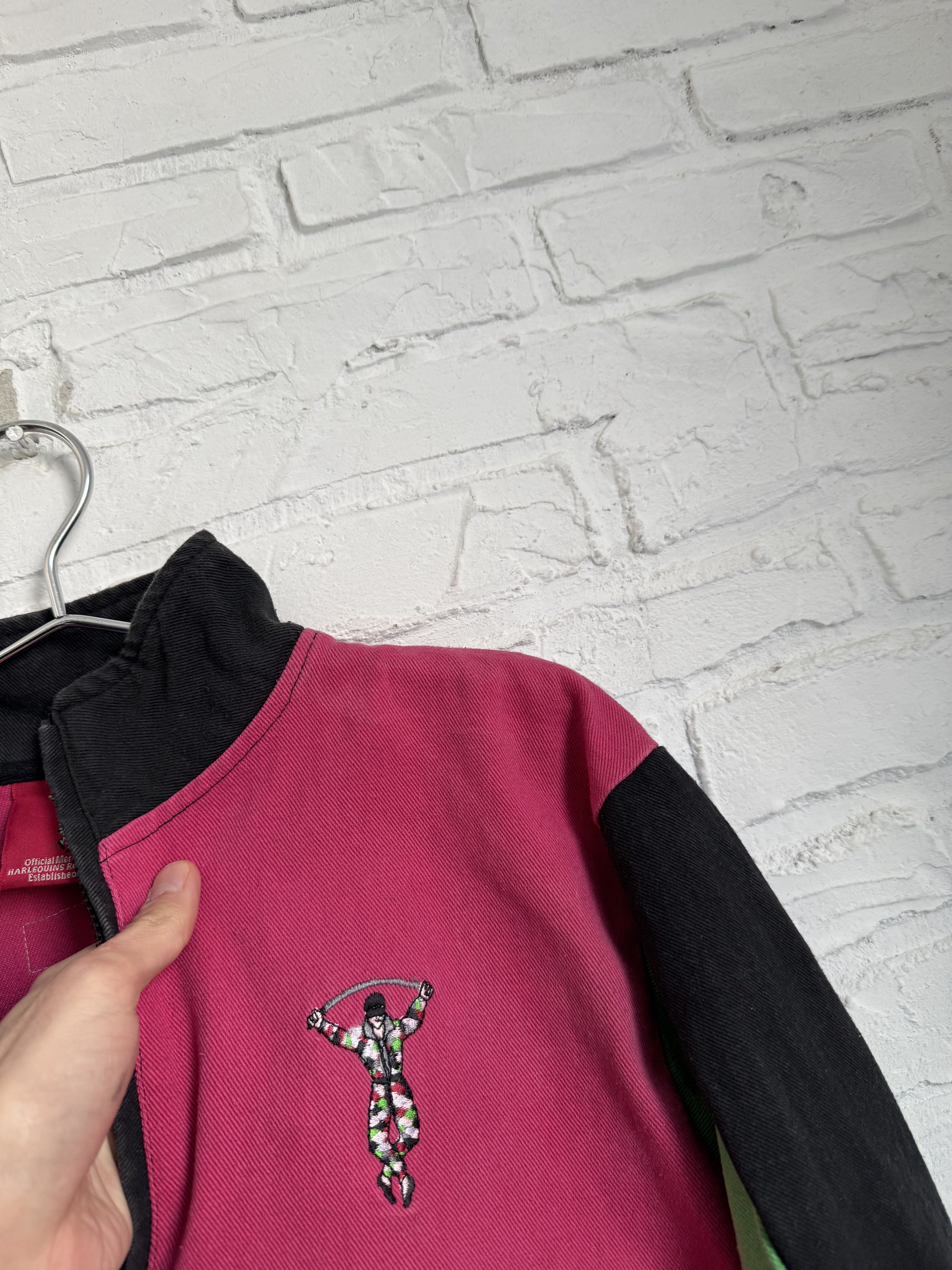 Vintage Vintage 90s Harlequins Rugby Polo Shirt jersey Size US S / EU 44-46 / 1 - 3 Thumbnail