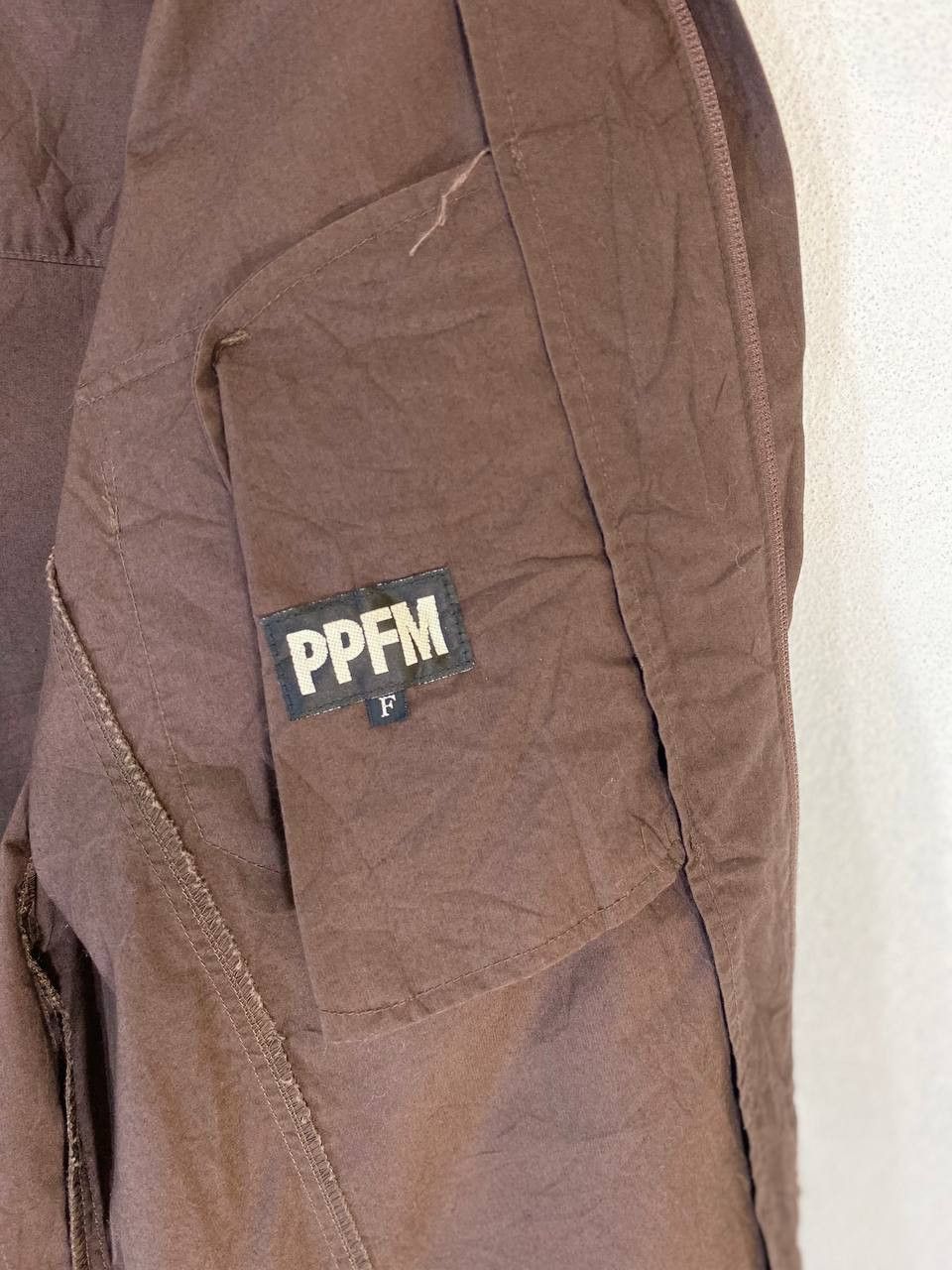 vintage ppfm light zipper jacket nice design