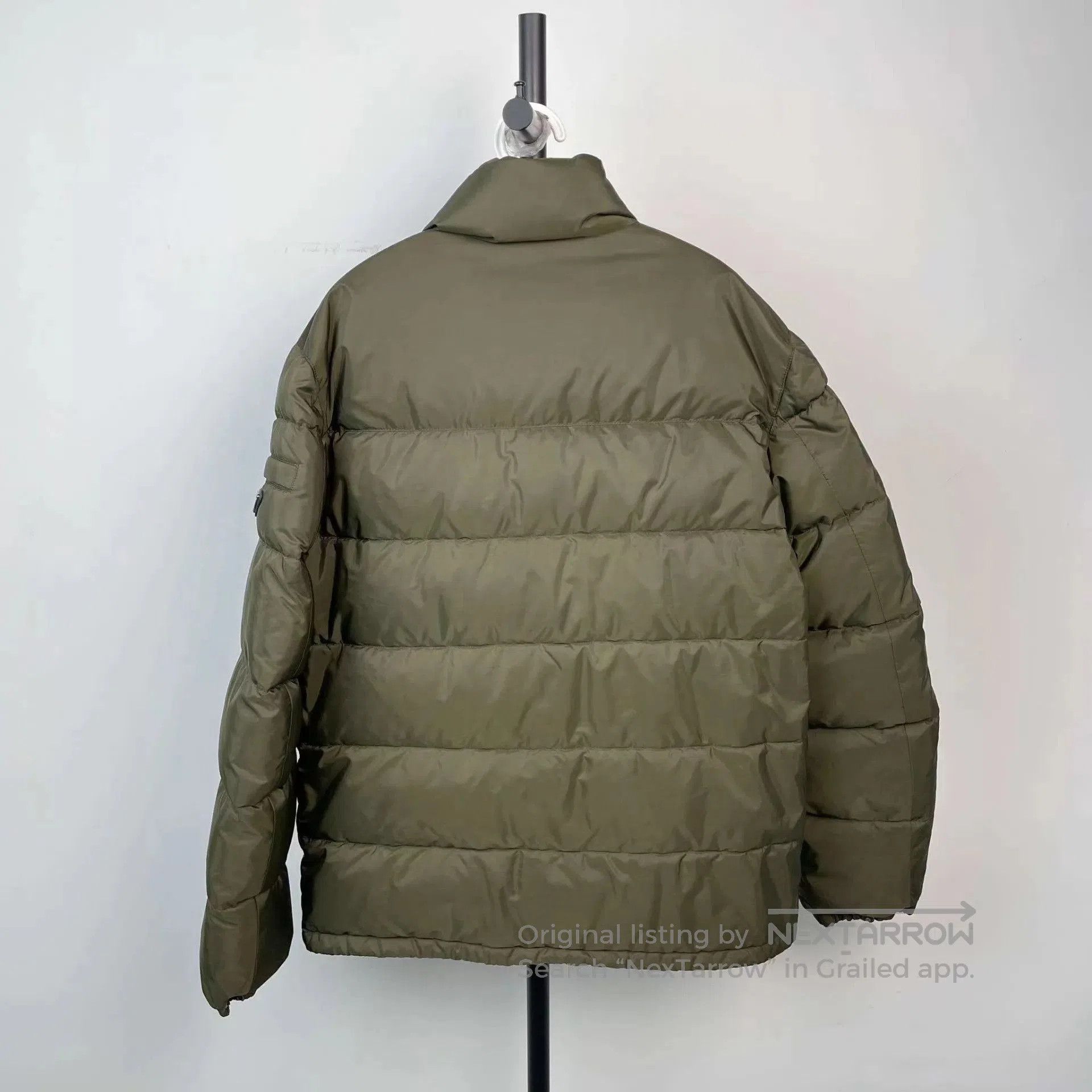 Prada Green Puffer Jacket Size L. Size US L / EU 52-54 / 3 - 2 Thumbnail