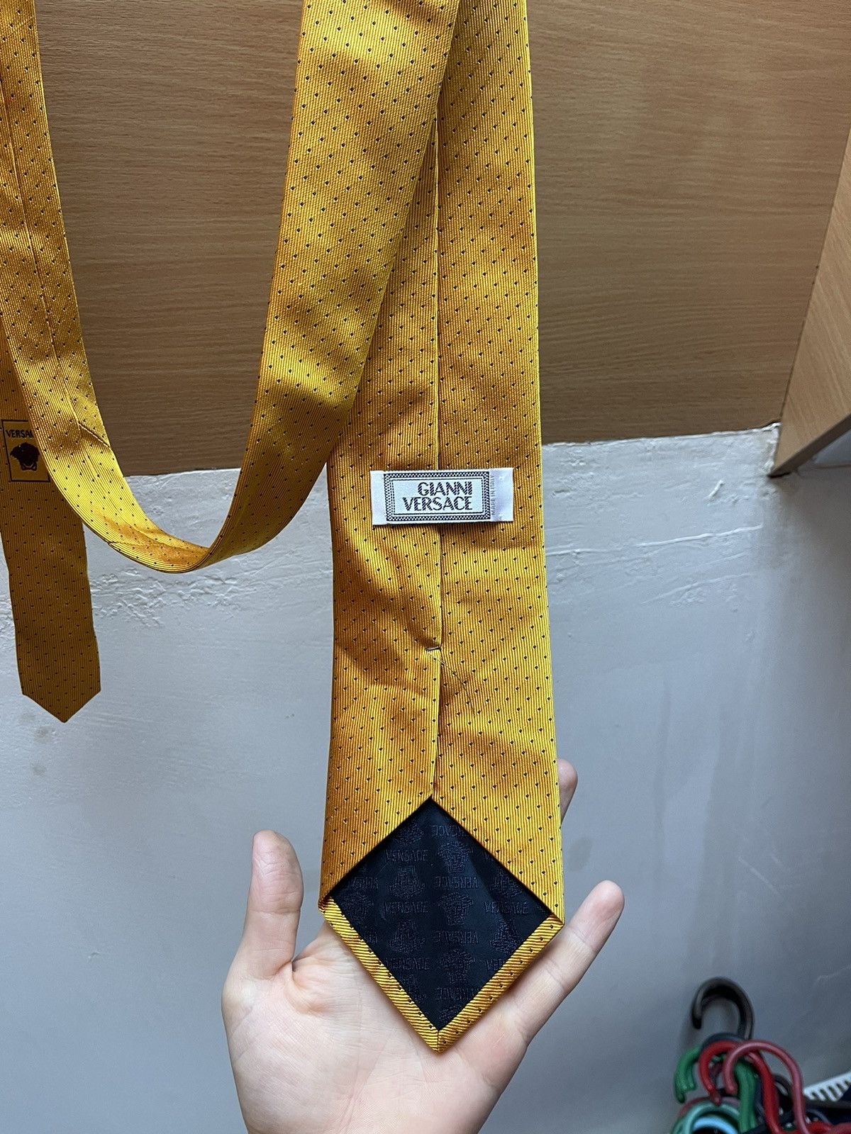 Versace Versace vintage tie 100% silk Size ONE SIZE - 1 Thumbnail