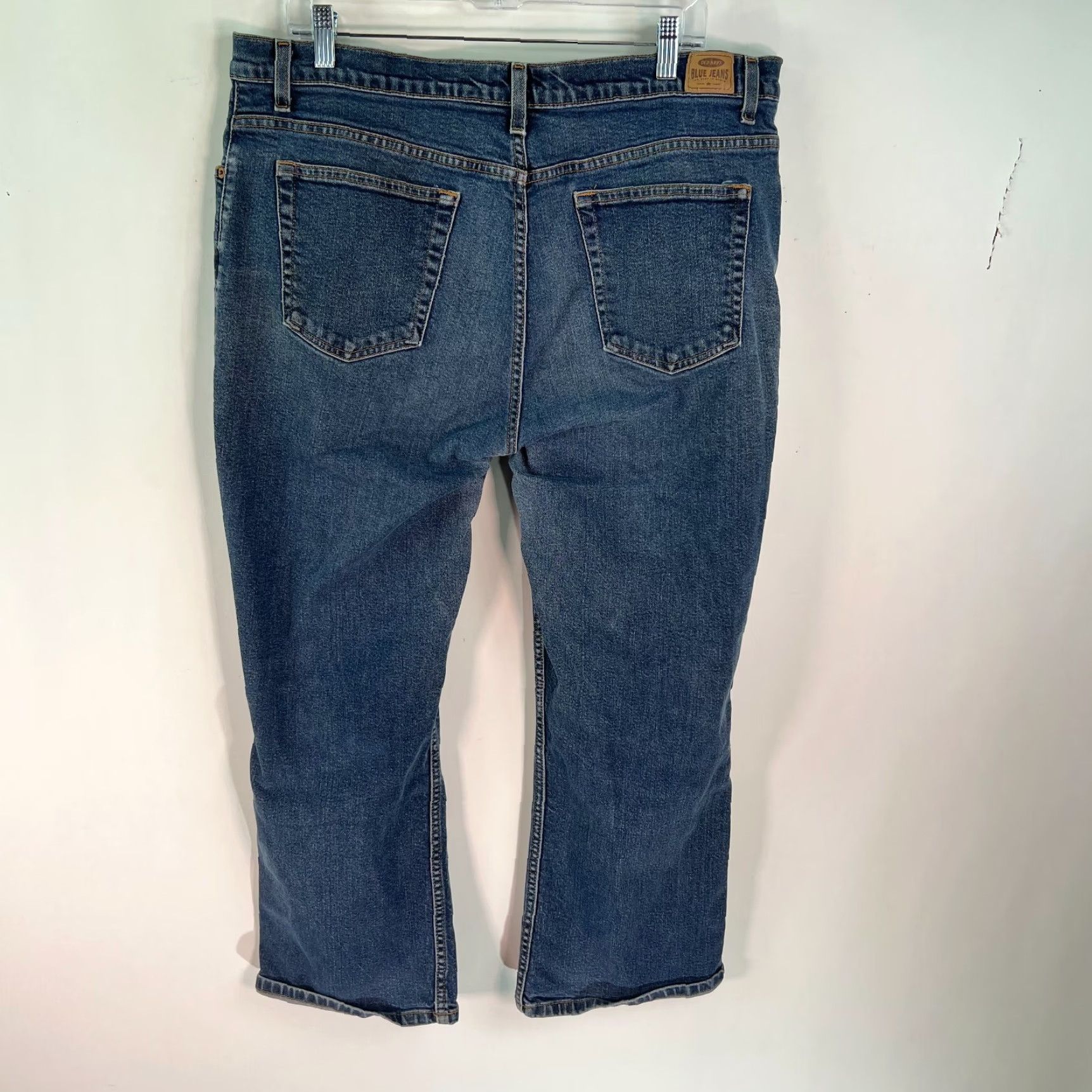 Old Navy Old Navy Women's High Rise Blue Straight Leg Jeans Size 18 Regular Fit Size 40" / US 18 - 2 Thumbnail