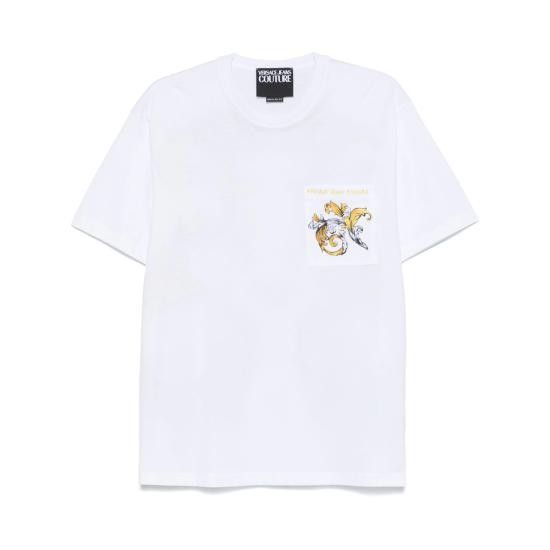 Tシャツ・カットソー VERSACE Men T Shirts 78GAH6RB JS462 G03 WHITE Versace VERSACE Men T-Shirts 78GAH6RB JS462 G03 WHITE | Grailed