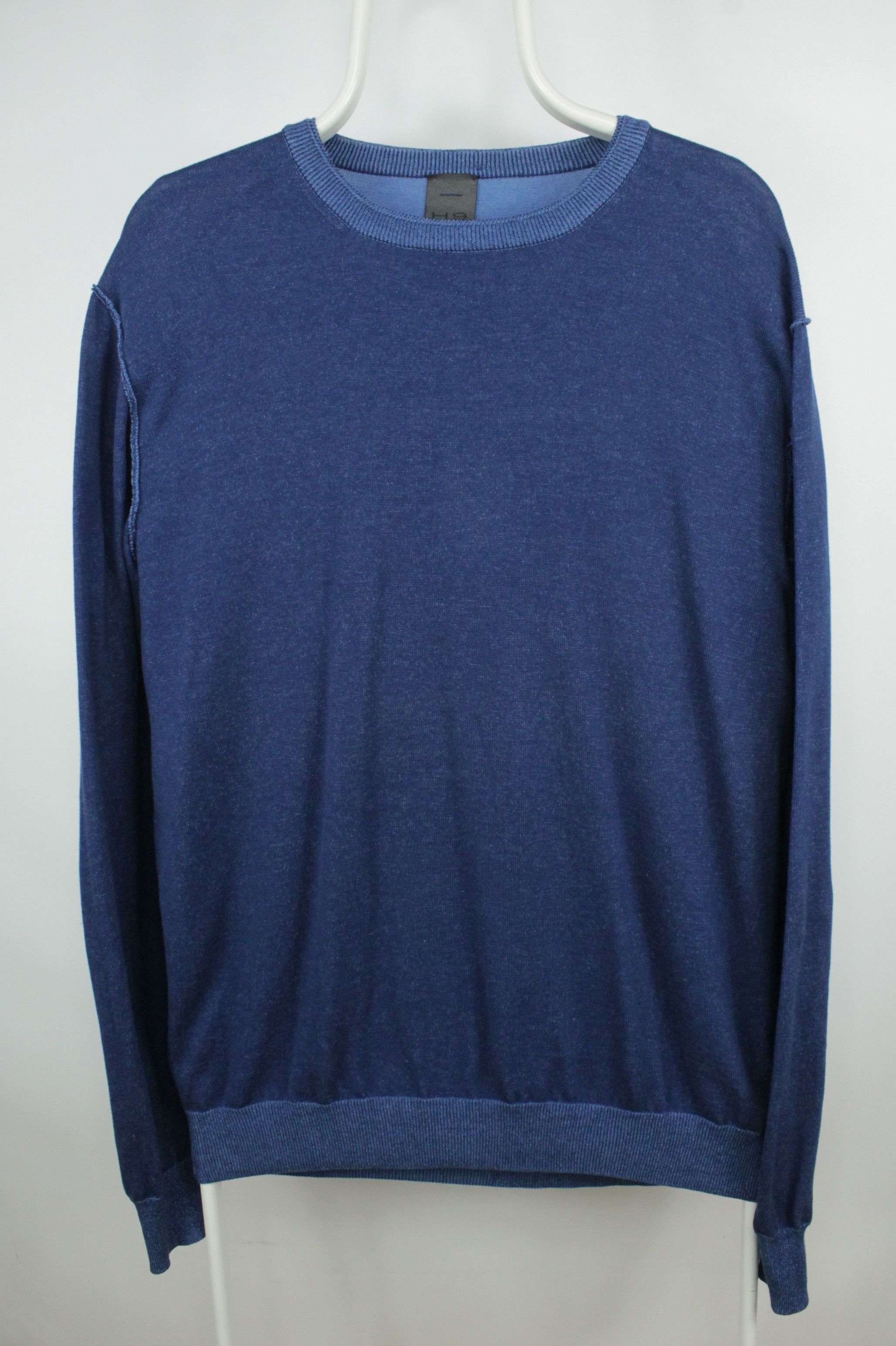 Other Italian H953 Blue Cotton Pullover Jumper Men's Size US XL / EU 56 / 4 - 1 Thumbnail