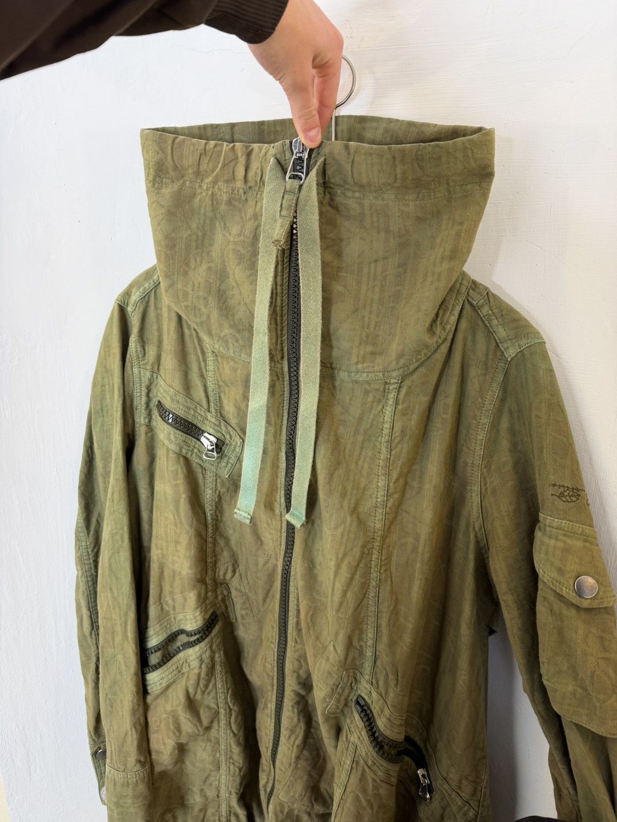 Diesel Archive Vintage 00s Diesel Utility Coat Jacket Avant-Garde Size US M / EU 48-50 / 2 - 6 Thumbnail